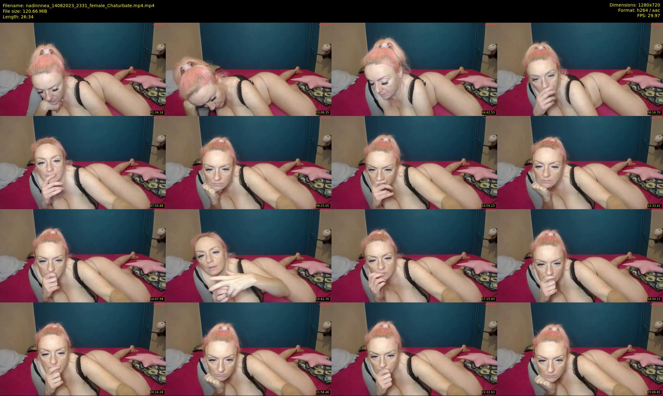 nadinnnea — 27 minute Chaturbate female cam show recording, 720p, Aug 14, 2023