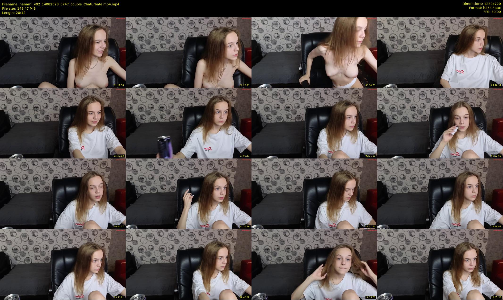 nanami_v02 — 21 minute Chaturbate couple cam show recording, 720p, Aug 14, 2023
