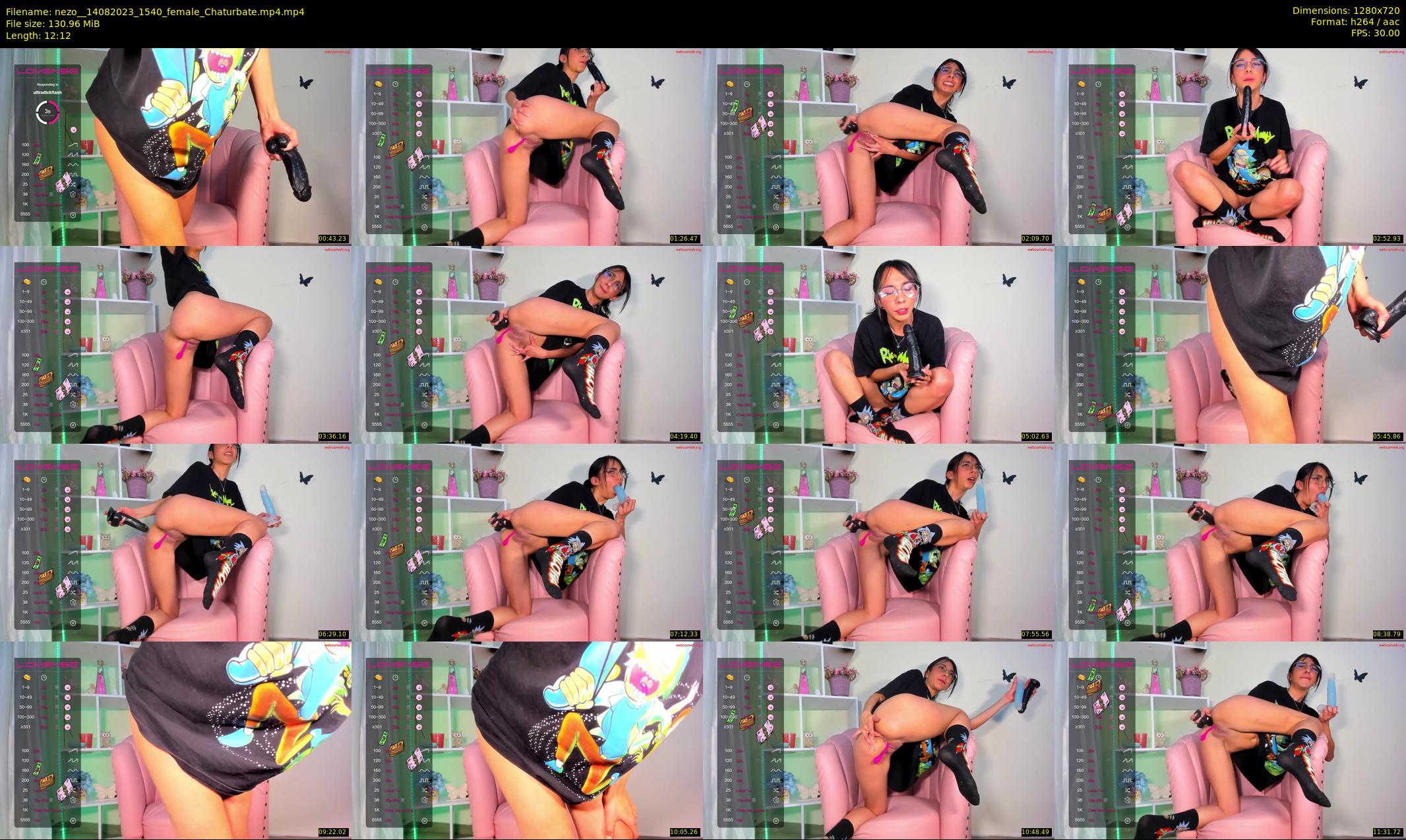 nezo_ — 13 minute Chaturbate female cam show recording, 720p, Aug 14, 2023
