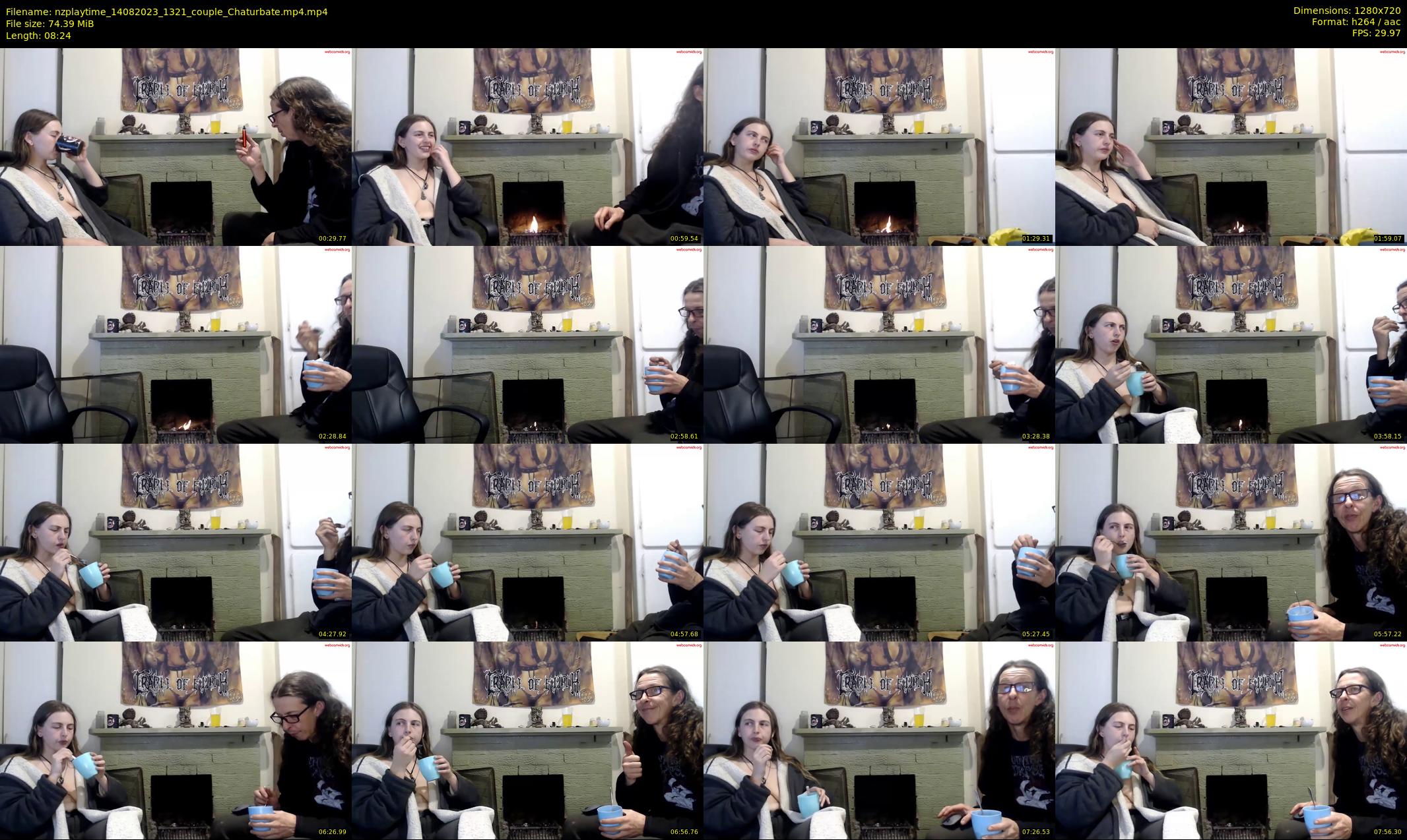 nzplaytime — 9 minute Chaturbate couple cam show recording, 720p, Aug 14, 2023