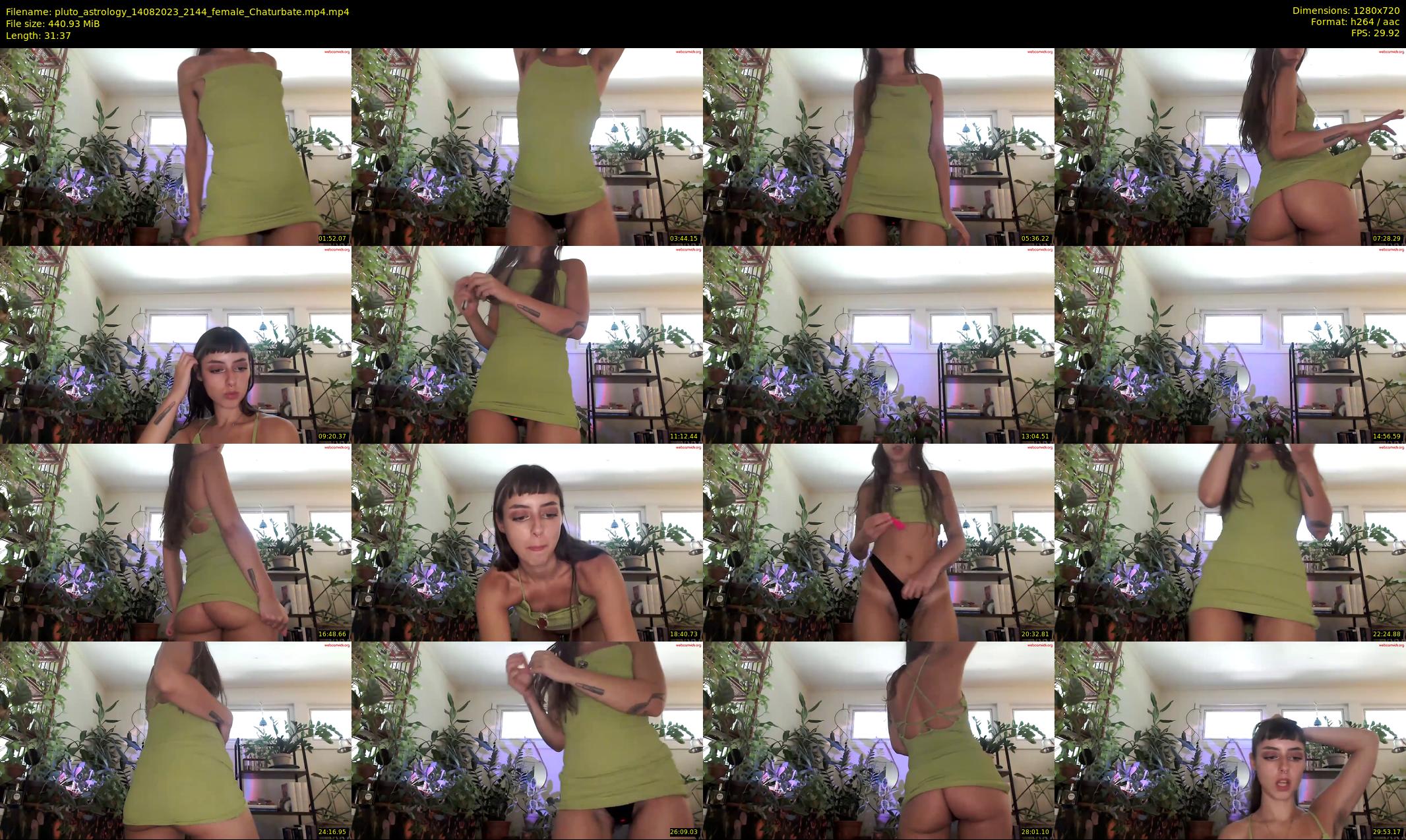 pluto_astrology — 32 minute Chaturbate female cam show recording, 720p, Aug 14, 2023