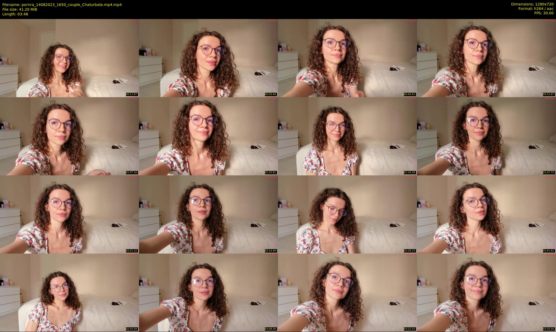 pornra — 4 minute Chaturbate couple cam show recording, 720p, Aug 14, 2023