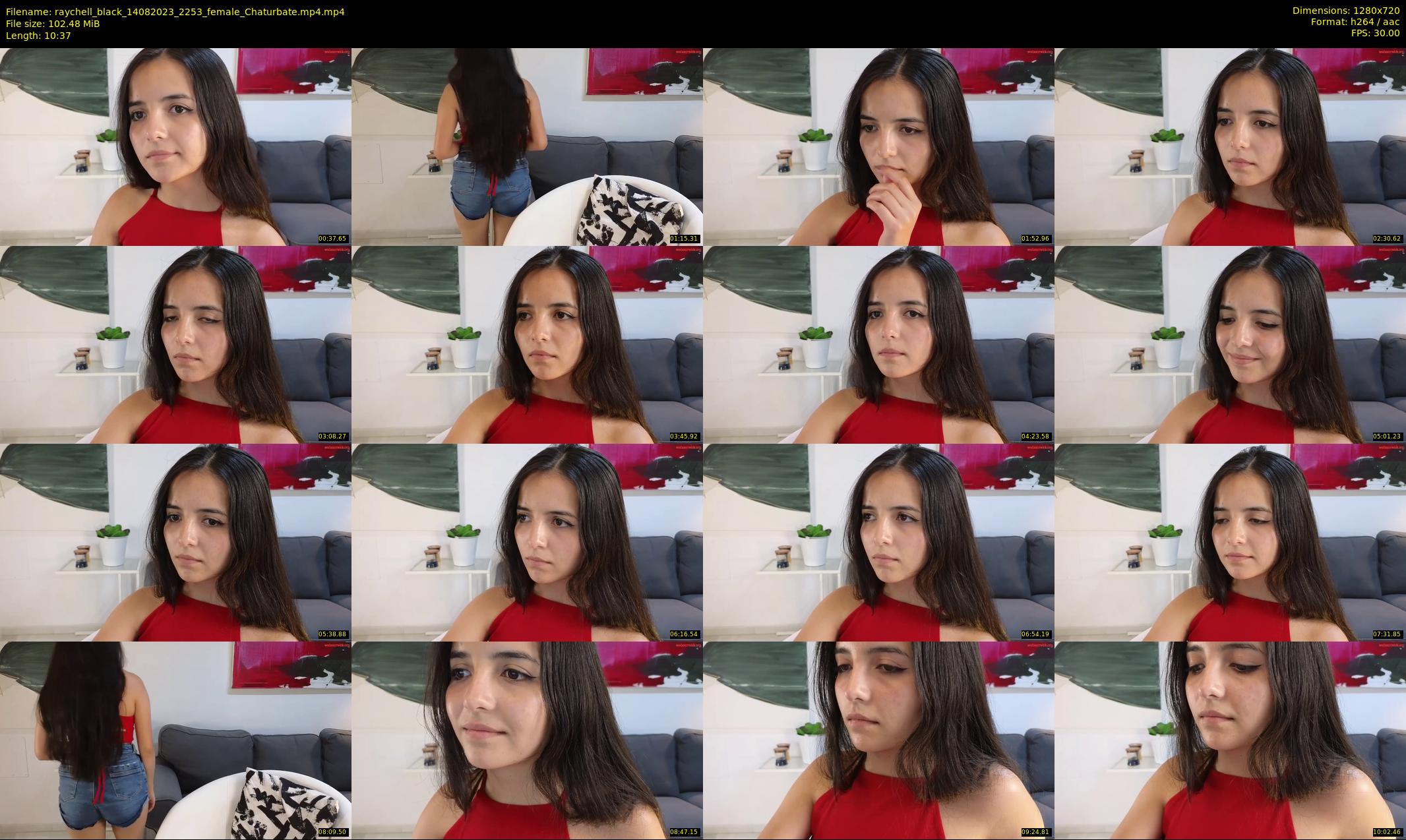 raychell_black — 11 minute Chaturbate female cam show recording, 720p, Aug 14, 2023