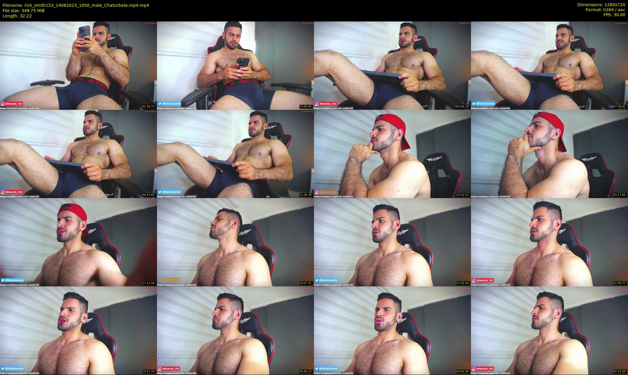 rick_smith153 — 33 minute Chaturbate male cam show recording, 720p, Aug 14, 2023