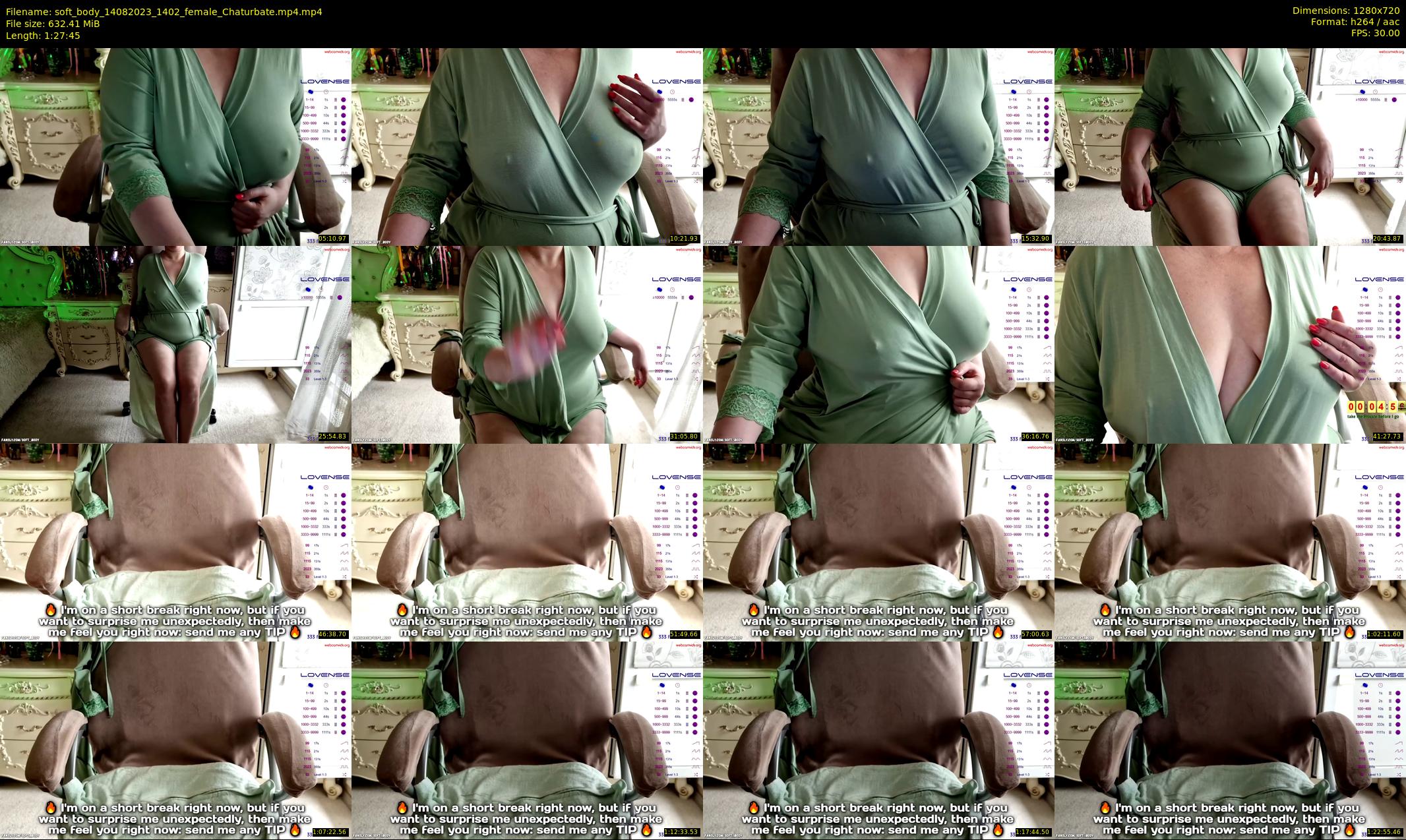 soft_body — 88 minute Chaturbate female cam show recording, 720p, Aug 14, 2023