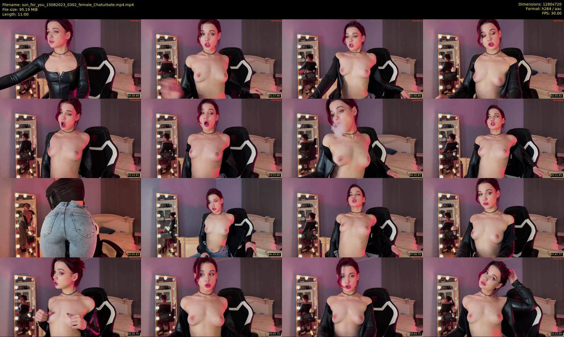 sun_for_you — 11 minute Chaturbate female cam show recording, 720p, Aug 15, 2023