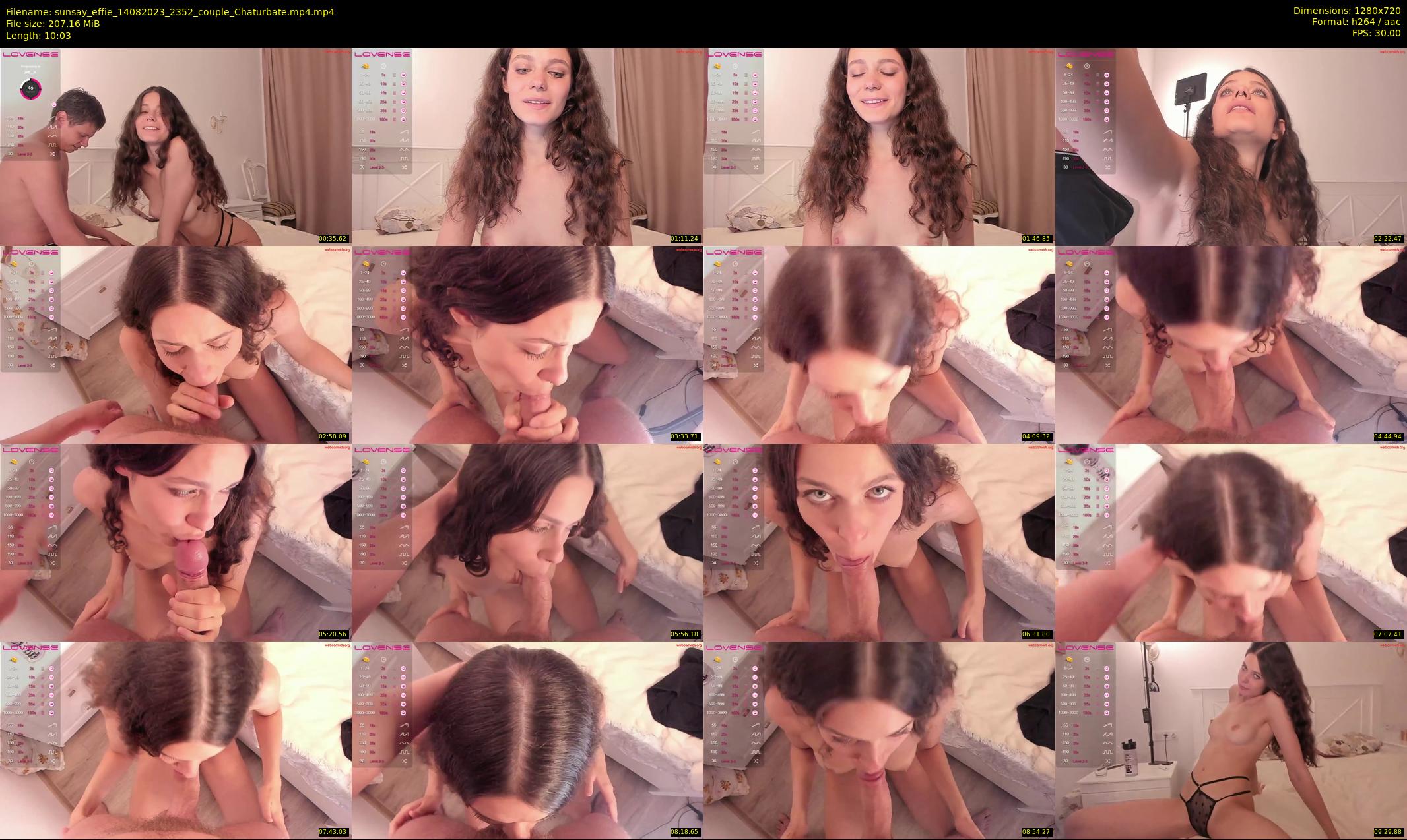 sunsay_effie — 11 minute Chaturbate couple cam show recording, 720p, Aug 14, 2023