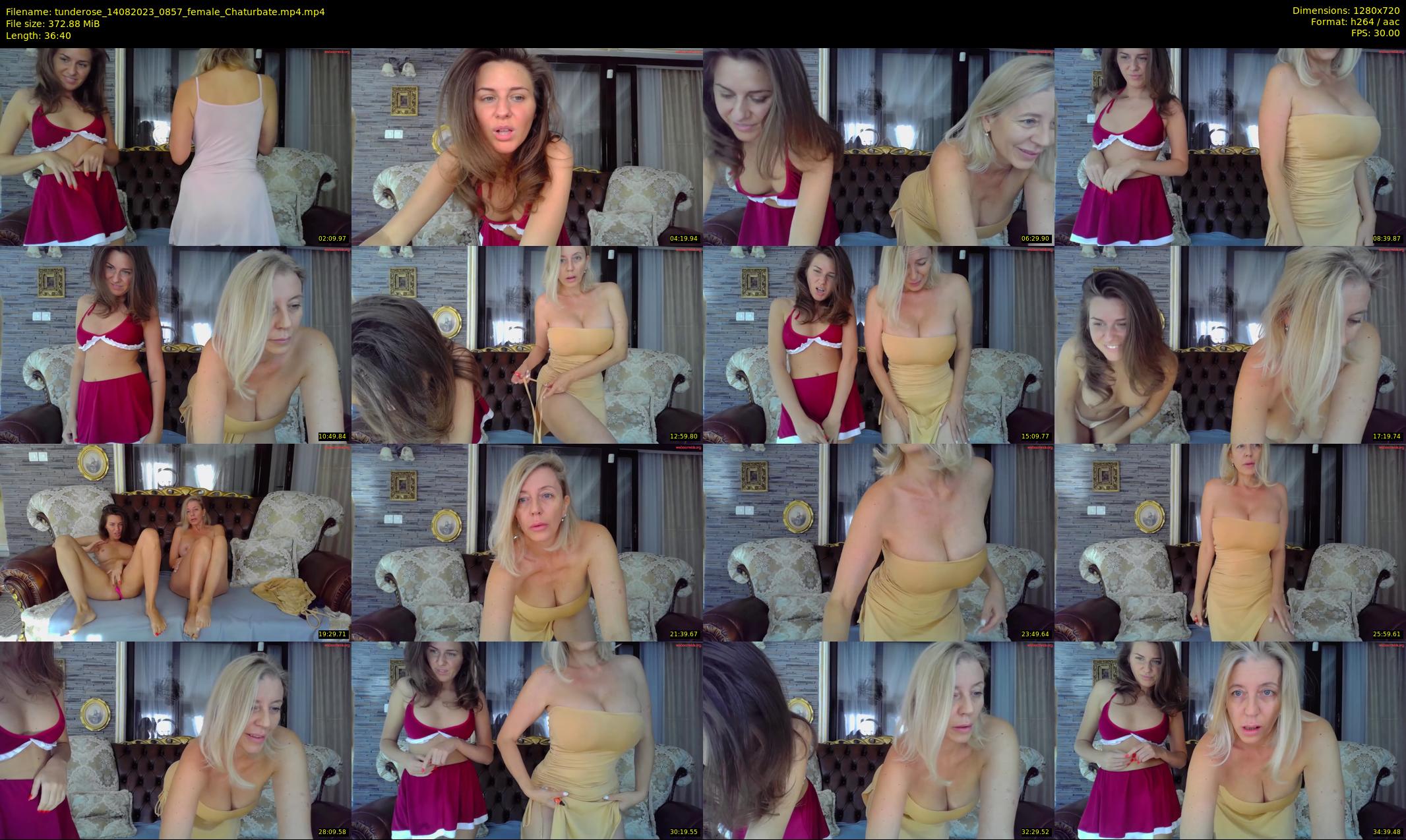 tunderose — 37 minute Chaturbate female cam show recording, 720p, Aug 14, 2023