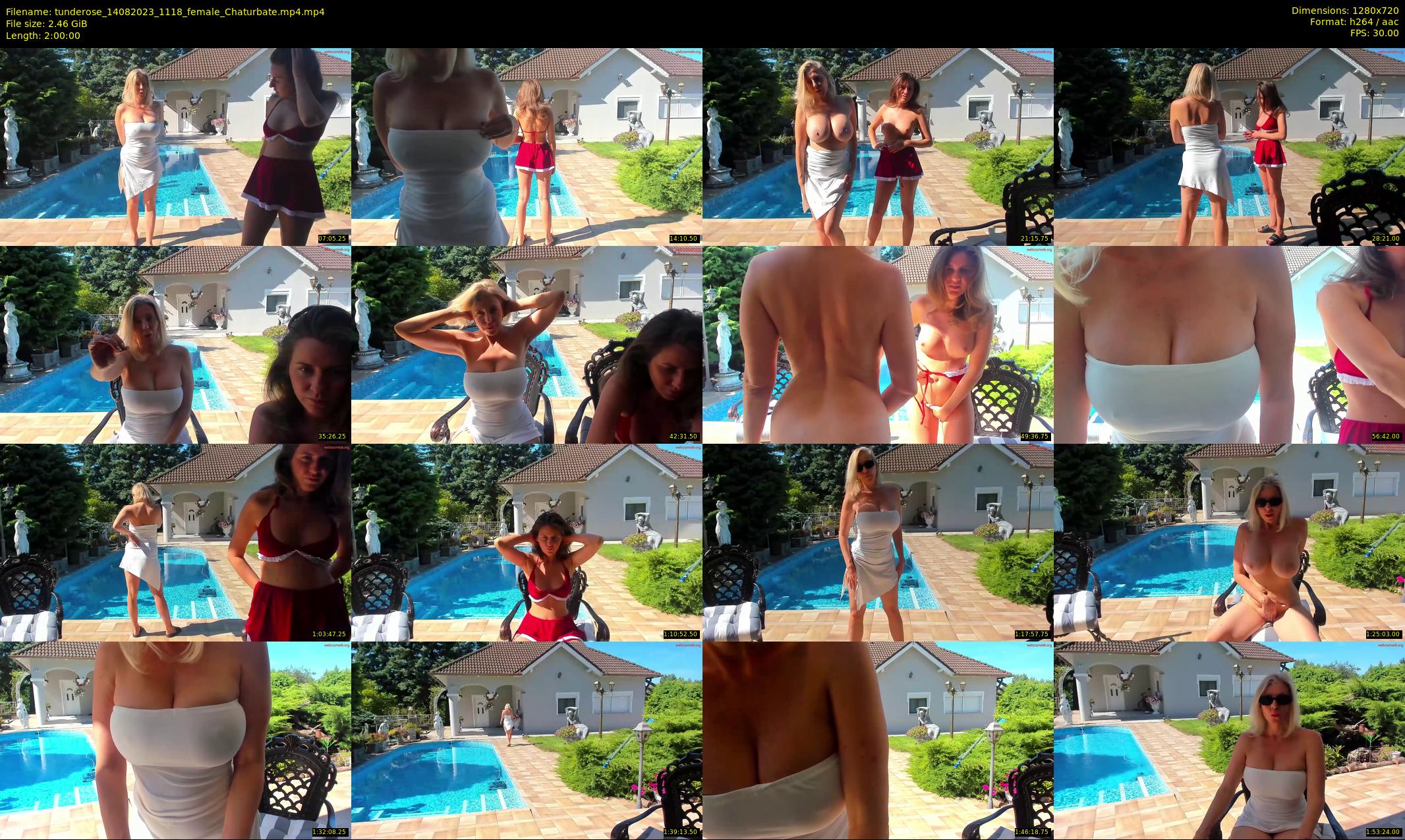 tunderose — 120 minute Chaturbate female cam show recording, 720p, Aug 14, 2023