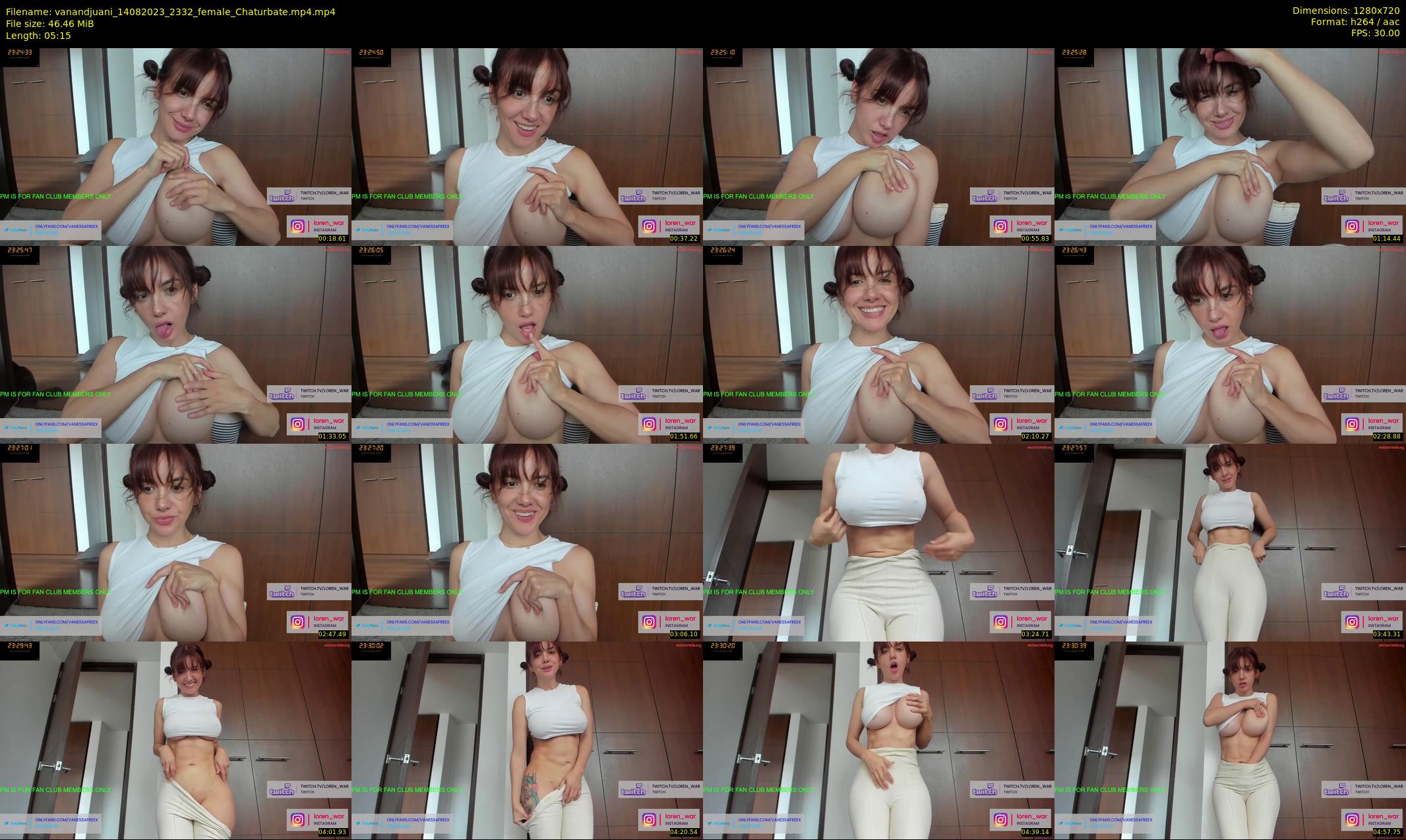 vanandjuani — 6 minute Chaturbate female cam show recording, 720p, Aug 14, 2023