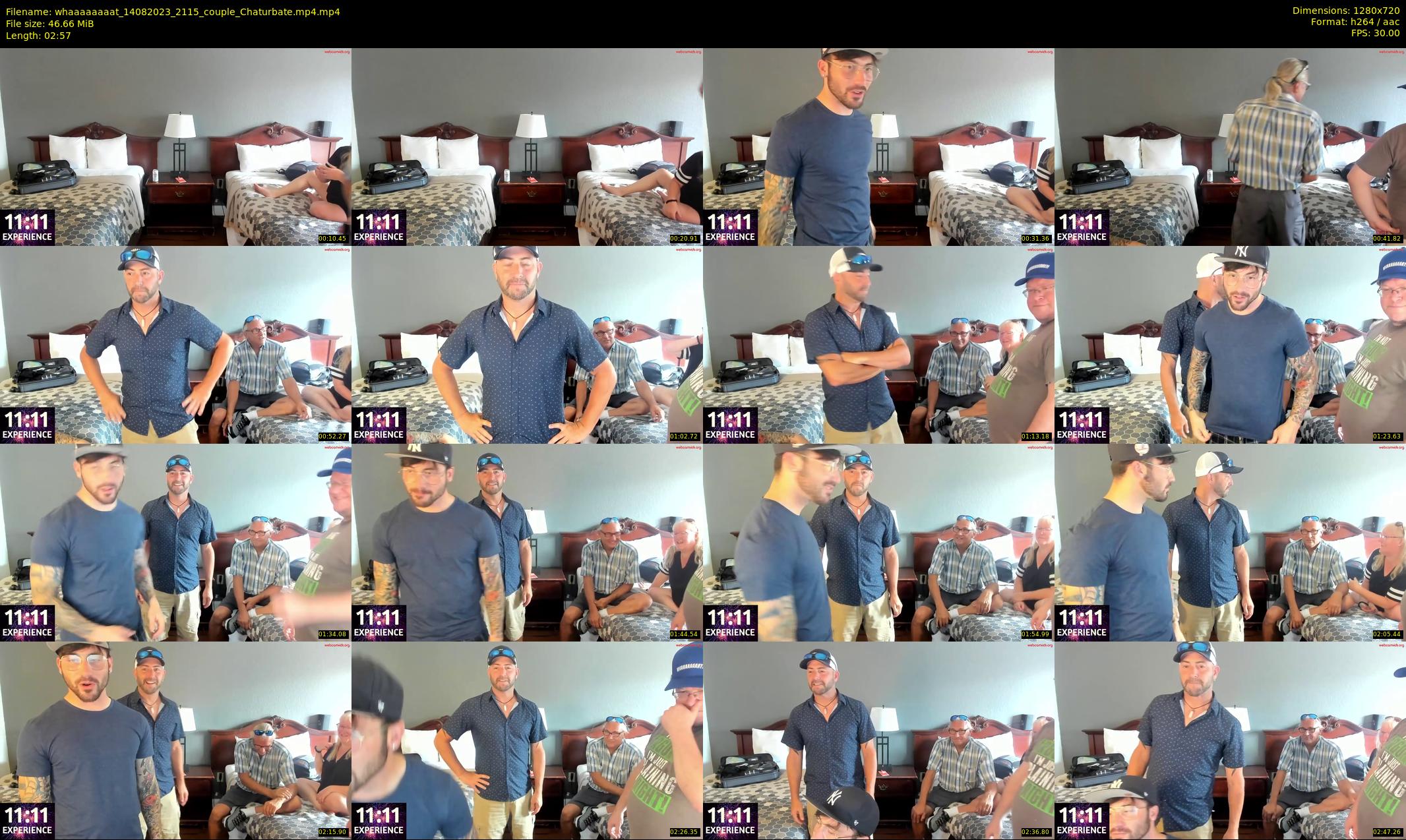 whaaaaaaaat — 3 minute Chaturbate couple cam show recording, 720p, Aug 14, 2023