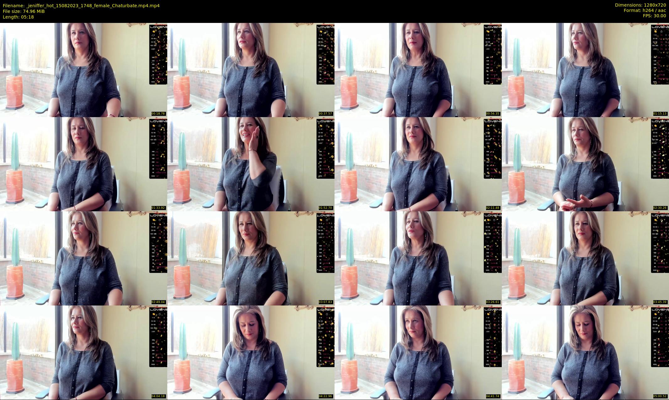 _jeniffer_hot — 6 minute Chaturbate female cam show recording, 720p, Aug 15, 2023