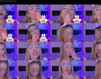 alejamillan1 — 25 minute Chaturbate female cam show recording, 720p, Aug 15, 2023