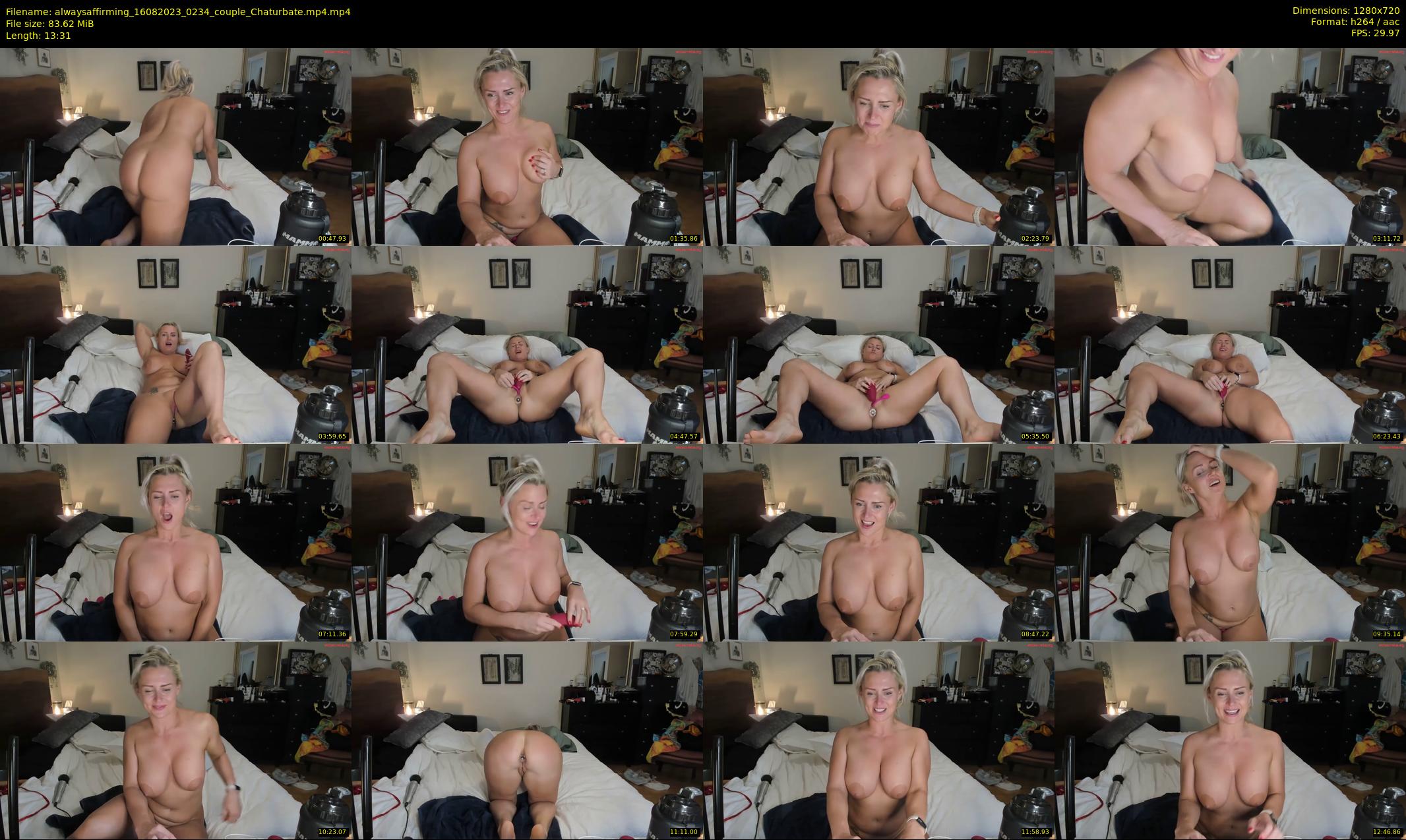 alwaysaffirming — 14 minute Chaturbate couple cam show recording, 720p, Aug 16, 2023