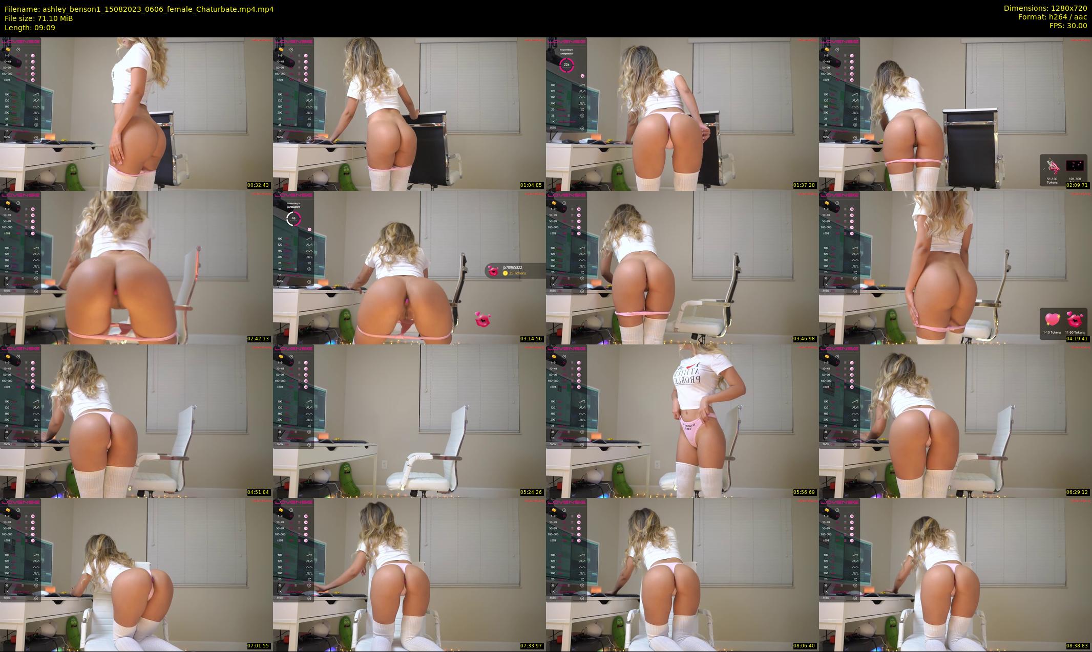 ashley_benson1 — 10 minute Chaturbate female cam show recording, 720p, Aug 15, 2023