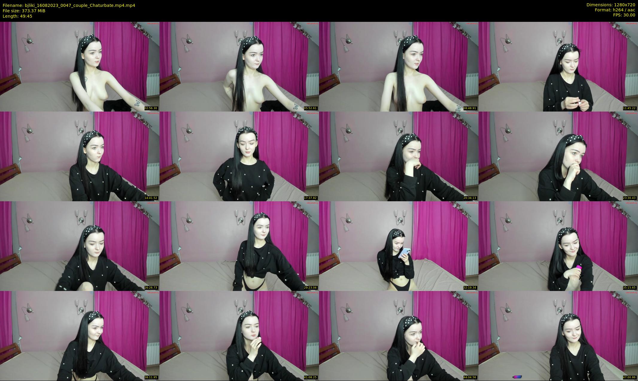 bjliki — 50 minute Chaturbate couple cam show recording, 720p, Aug 16, 2023