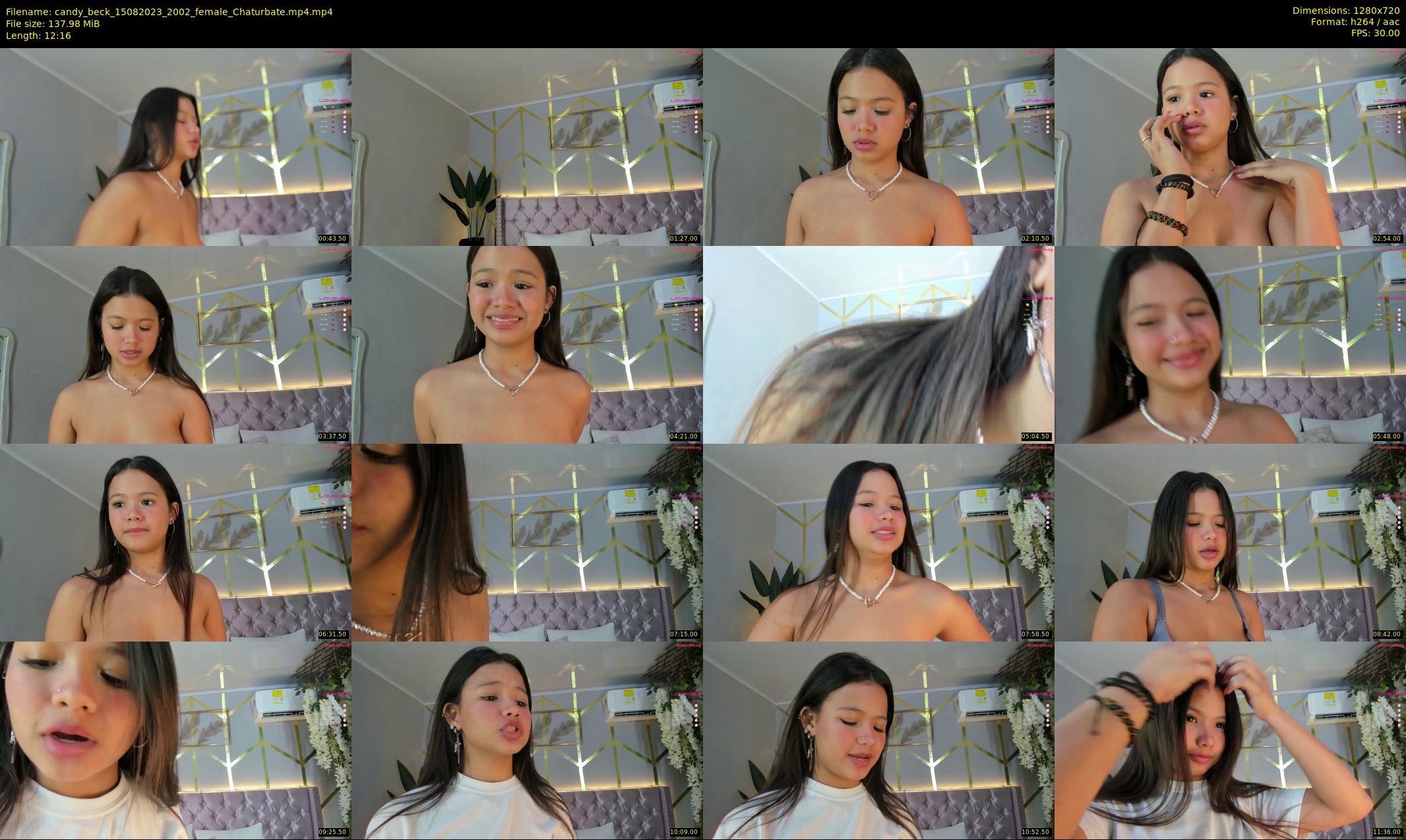 candy_beck — 13 minute Chaturbate female cam show recording, 720p, Aug 15, 2023