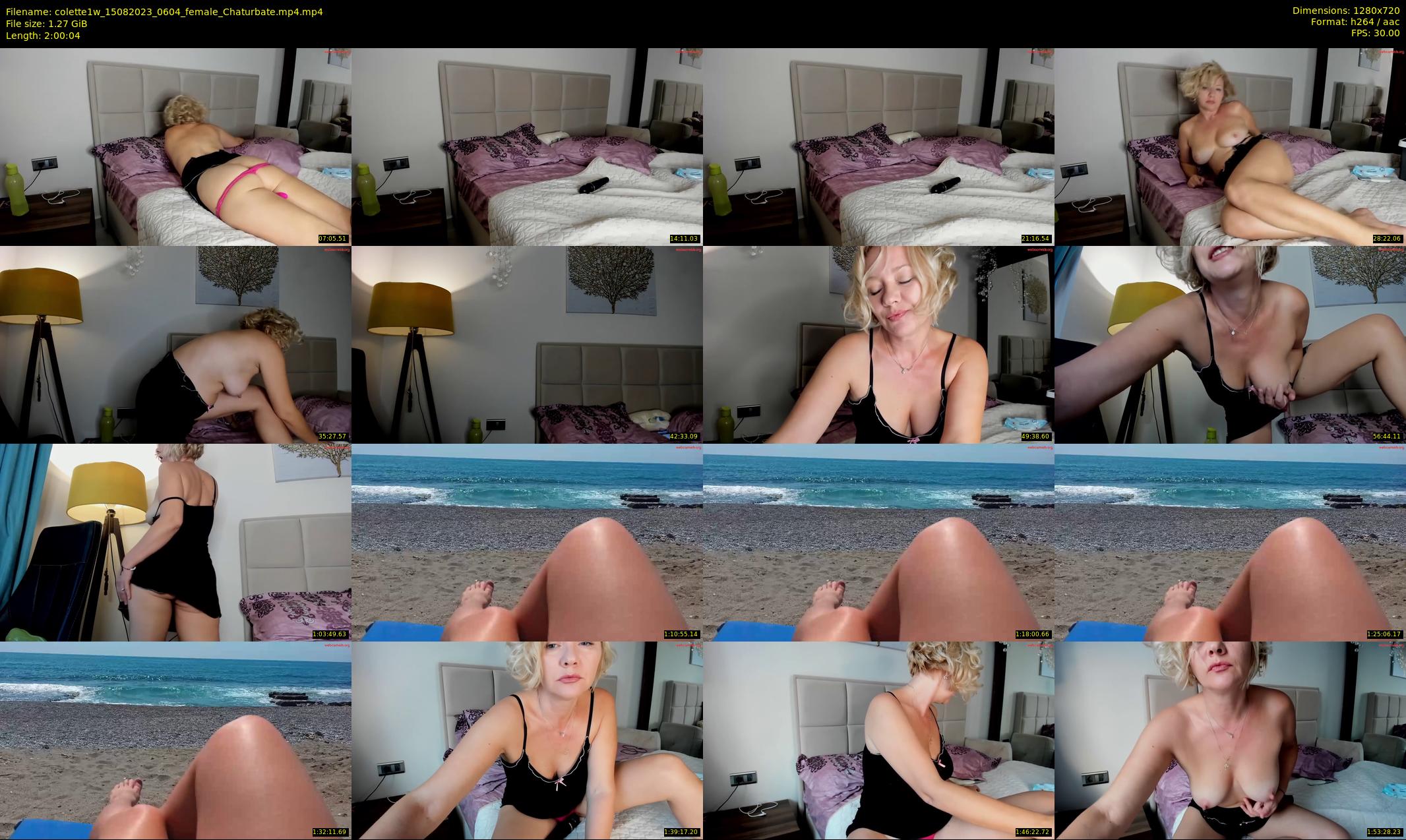 colette1w — 121 minute Chaturbate female cam show recording, 720p, Aug 15, 2023