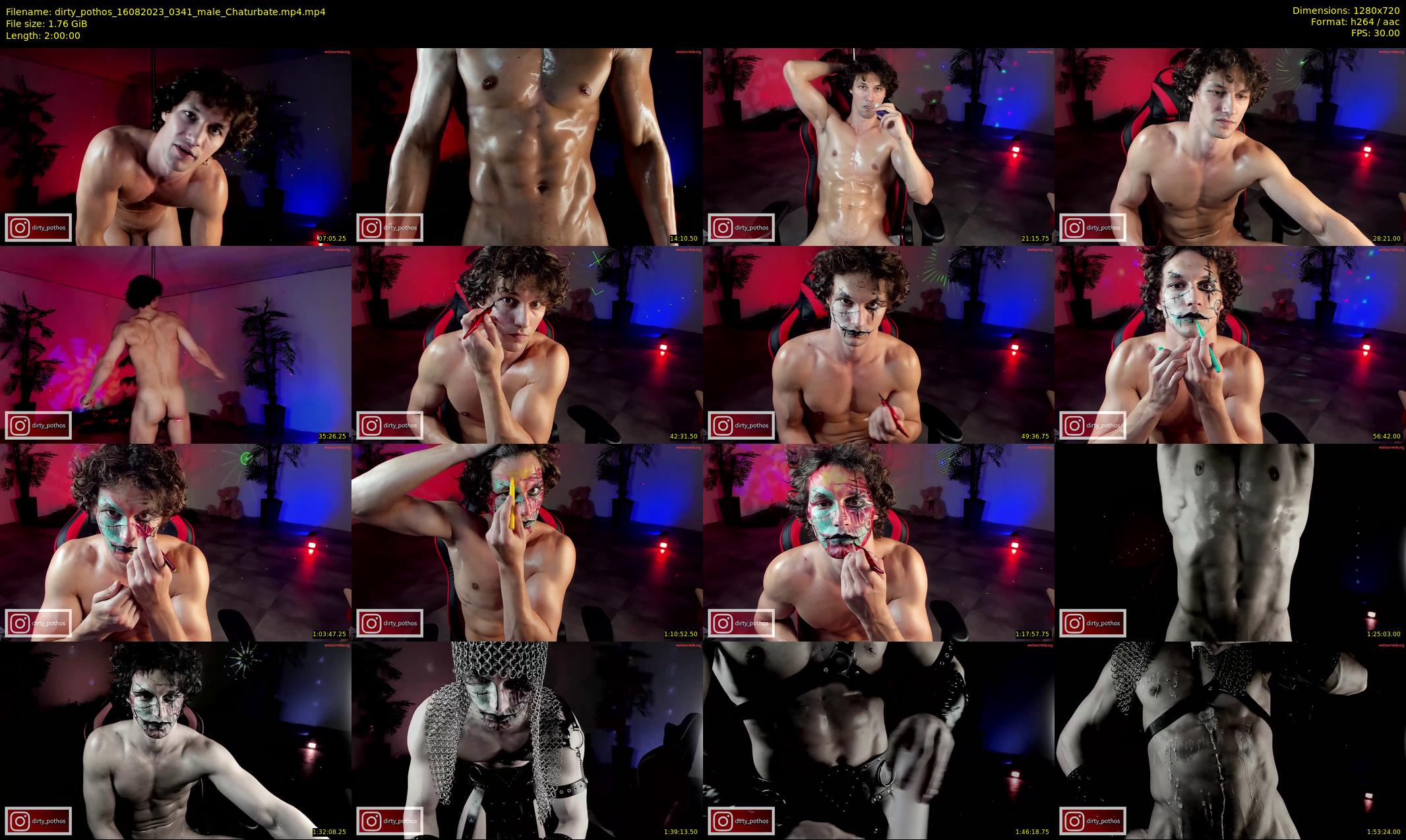 dirty_pothos — 120 minute Chaturbate male cam show recording, 720p, Aug 16, 2023