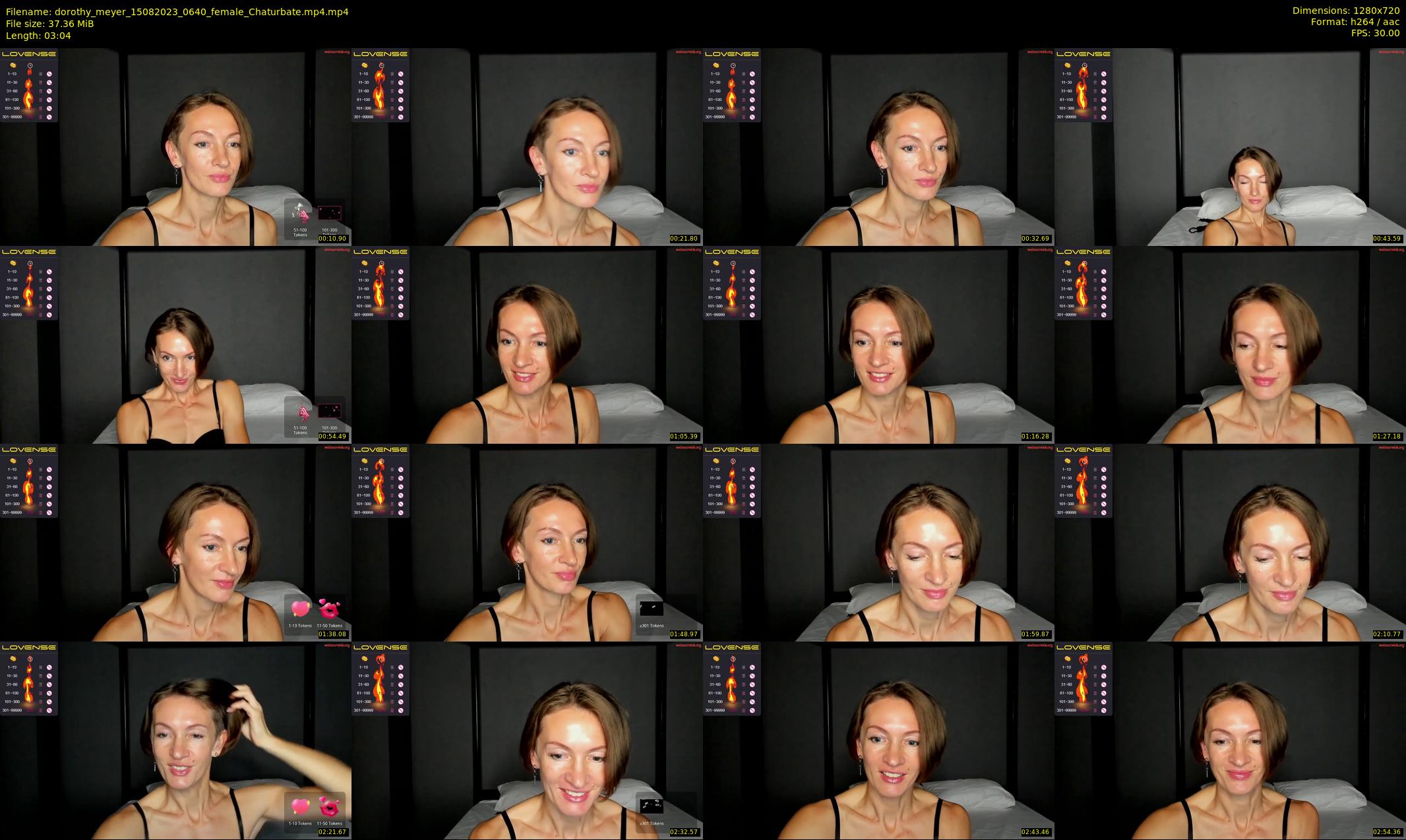 dorothy_meyer — 4 minute Chaturbate female cam show recording, 720p, Aug 15, 2023