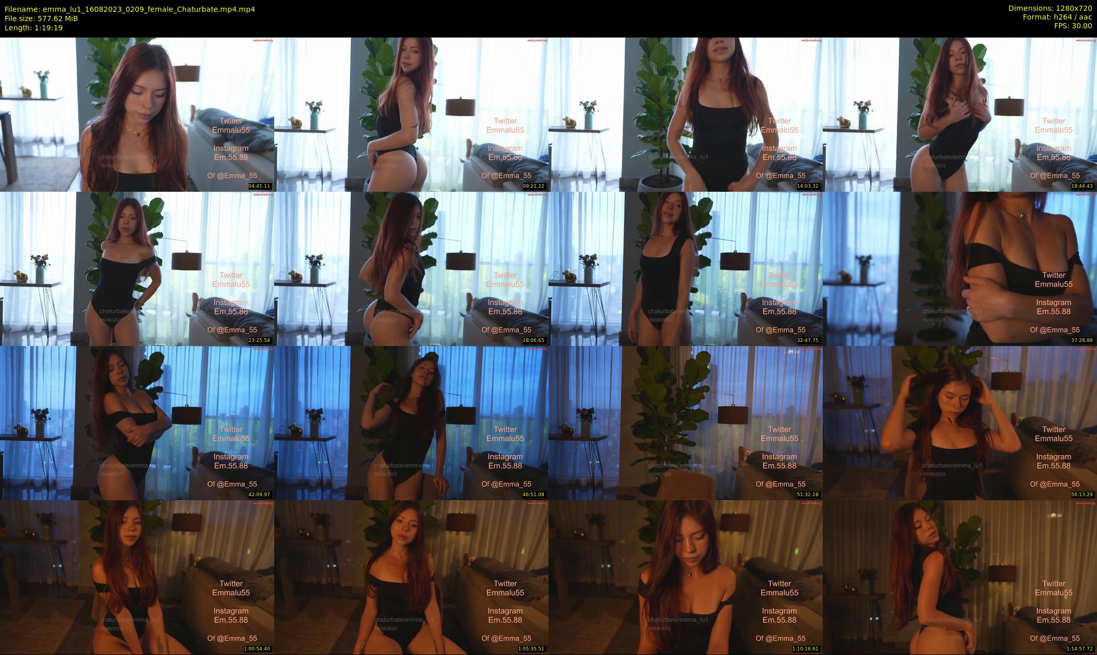 emma_lu1 — 80 minute Chaturbate female cam show recording, 720p, Aug 16, 2023