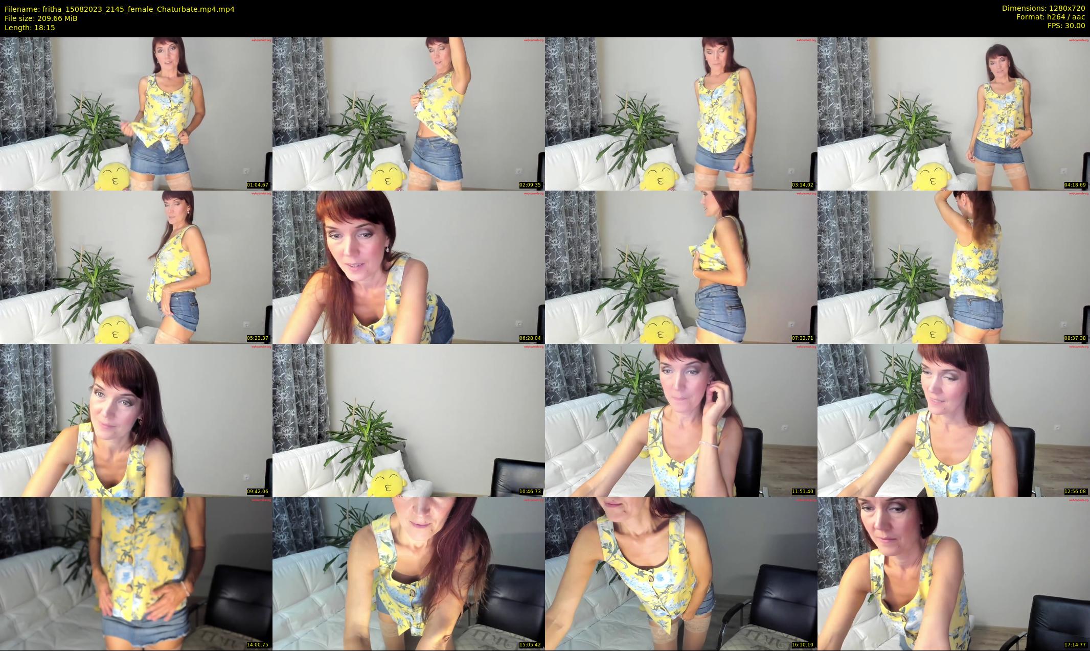 fritha — 19 minute Chaturbate female cam show recording, 720p, Aug 15, 2023