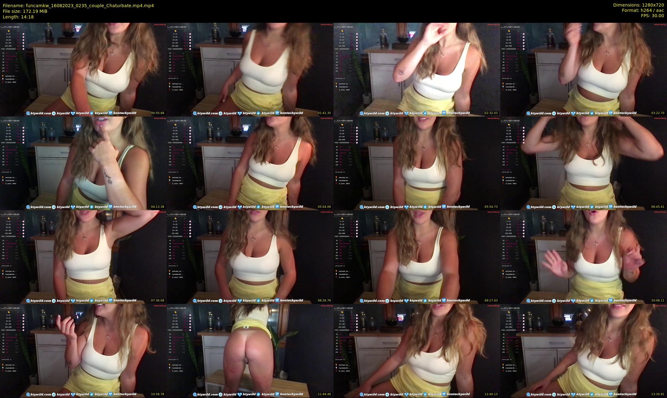 funcamkw — 15 minute Chaturbate female cam show recording, 720p, Aug 16, 2023
