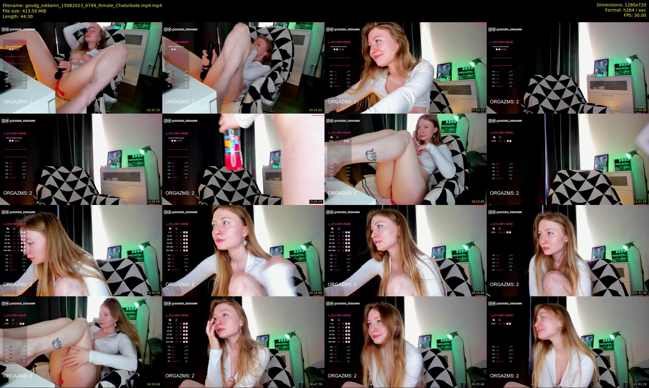 goodg_oddamn — 45 minute Chaturbate female cam show recording, 720p, Aug 15, 2023