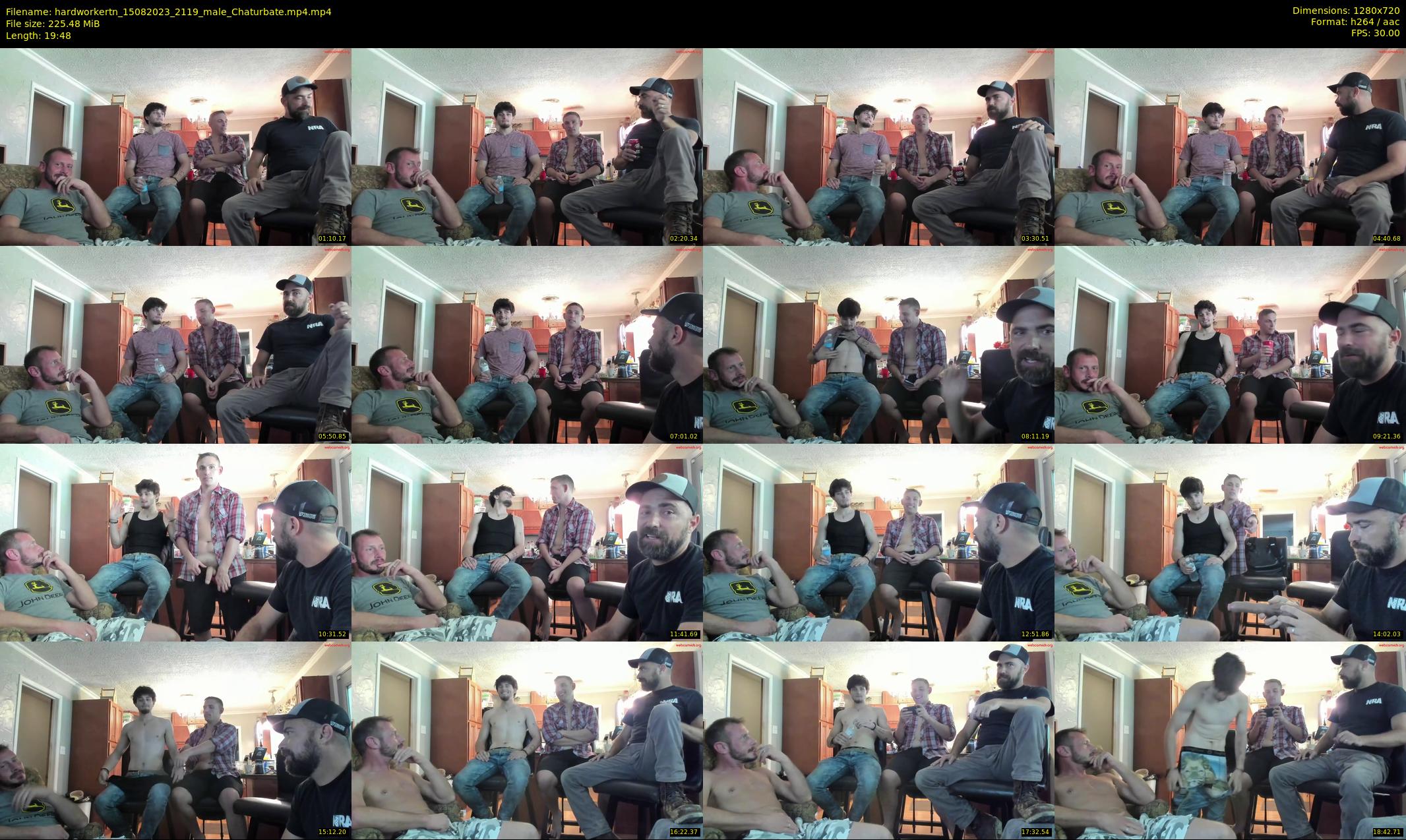 hardworkertn — 20 minute Chaturbate male cam show recording, 720p, Aug 15, 2023