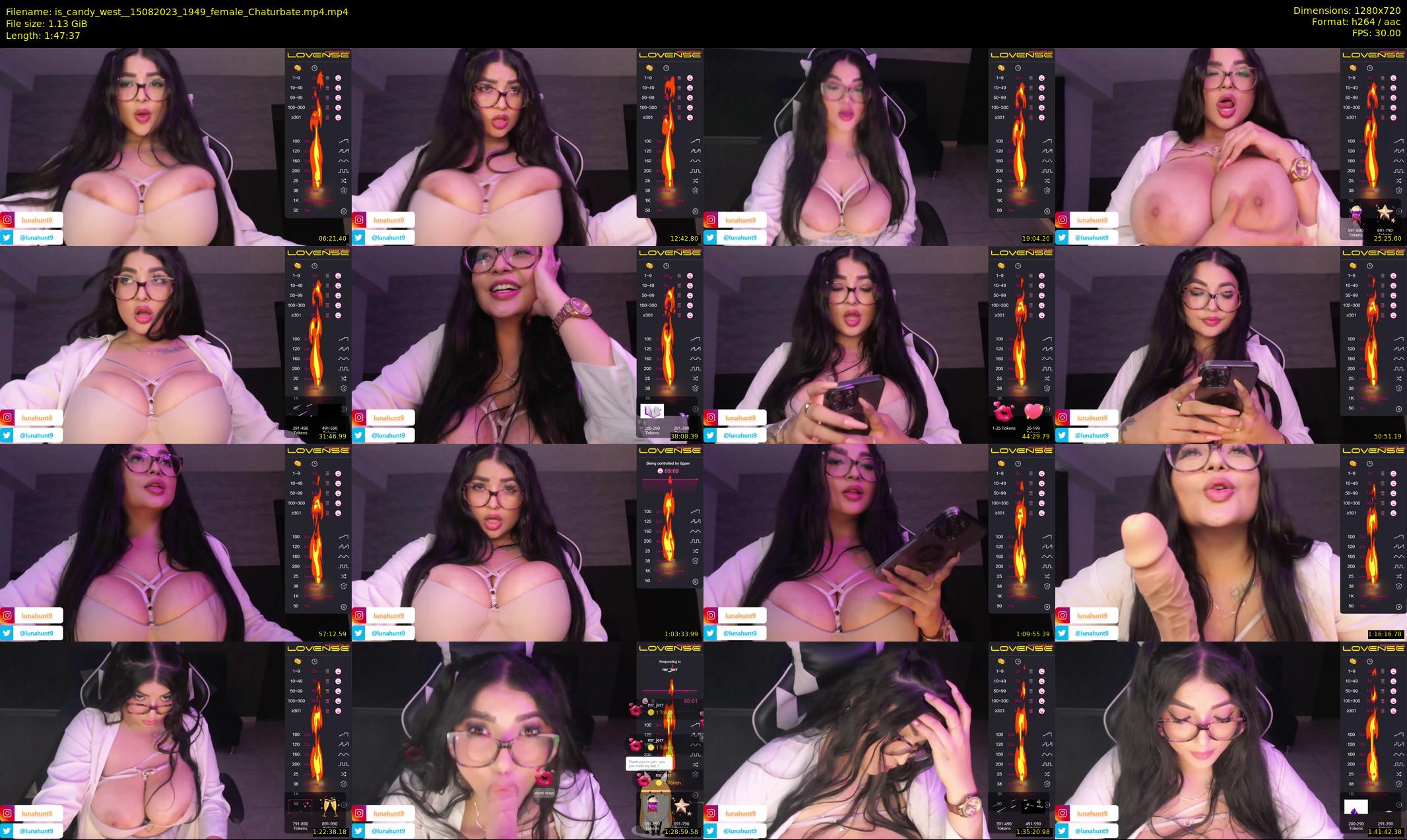 is_candy_west_ — 108 minute Chaturbate female cam show recording, 720p, Aug 15, 2023