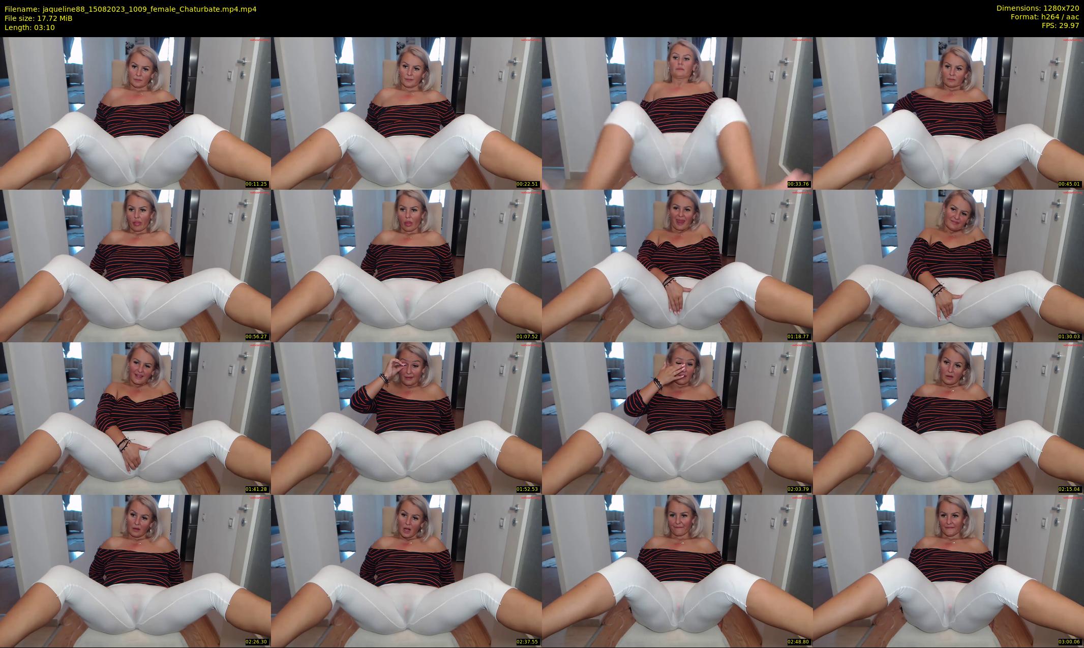 jaqueline88 — 4 minute Chaturbate female cam show recording, 720p, Aug 15, 2023