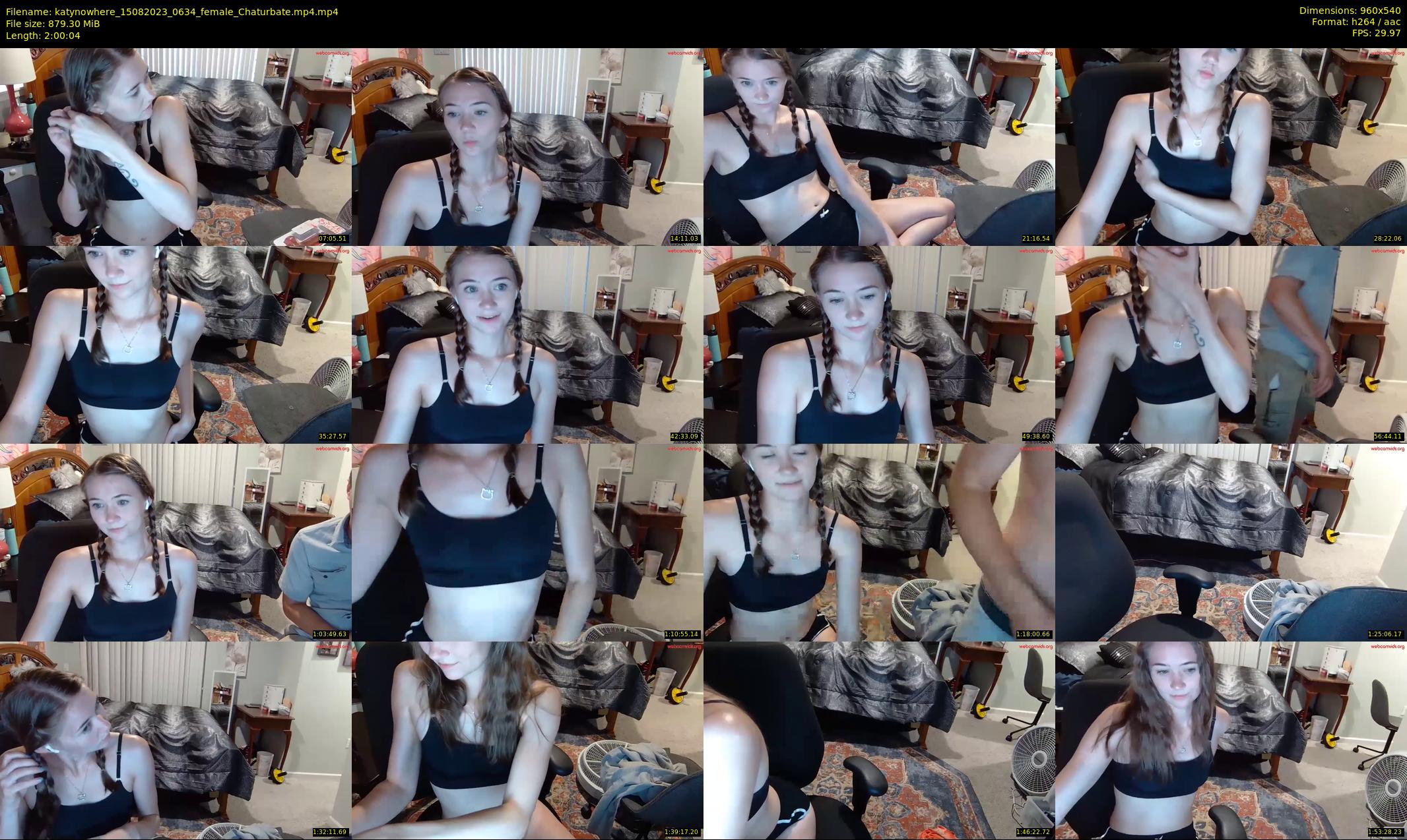 katynowhere — 121 minute Chaturbate female cam show recording, 480p, Aug 15, 2023