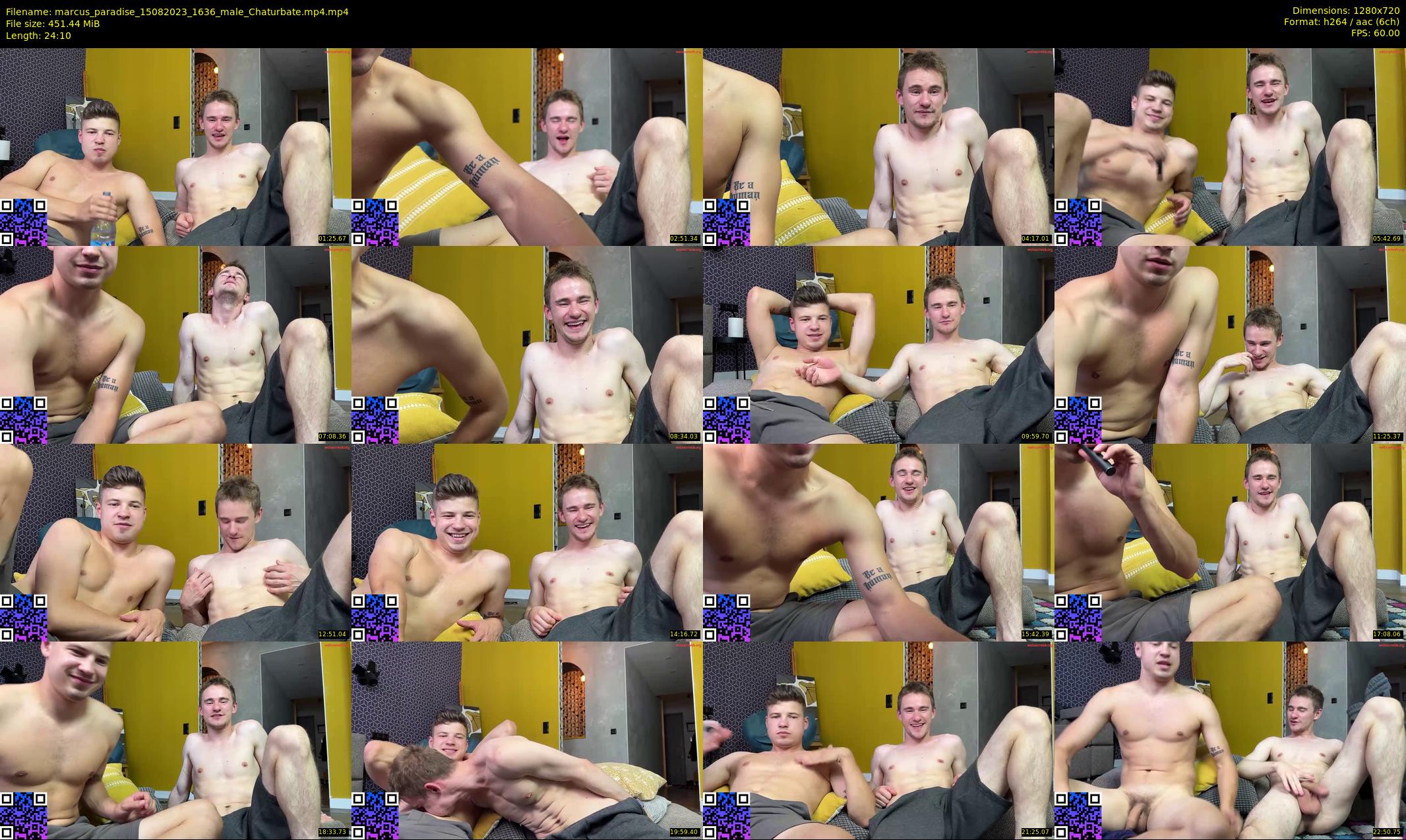marcus_paradise — 25 minute Chaturbate male cam show recording, 720p, Aug 15, 2023