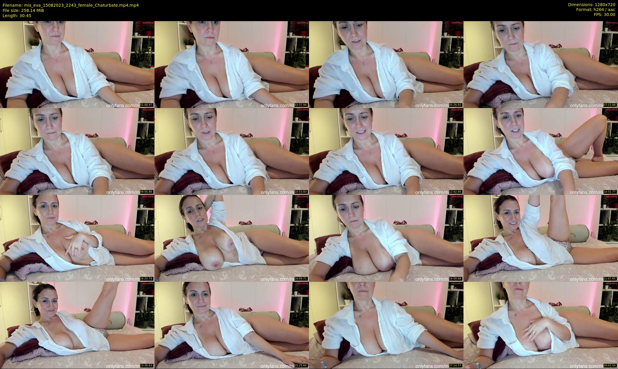 mis_eva — 31 minute Chaturbate female cam show recording, 720p, Aug 15, 2023