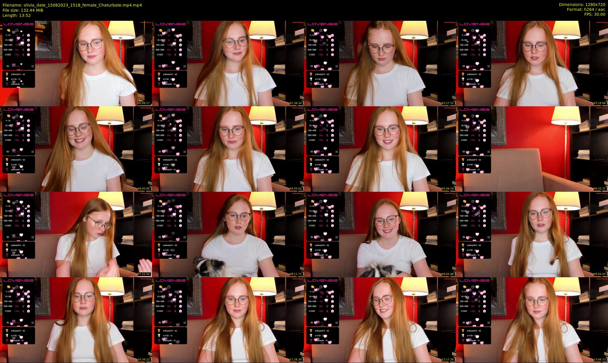 olivia_date — 14 minute Chaturbate female cam show recording, 720p, Aug 15, 2023
