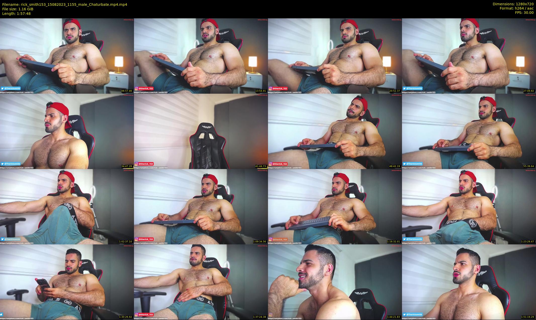 rick_smith153 — 118 minute Chaturbate male cam show recording, 720p, Aug 15, 2023