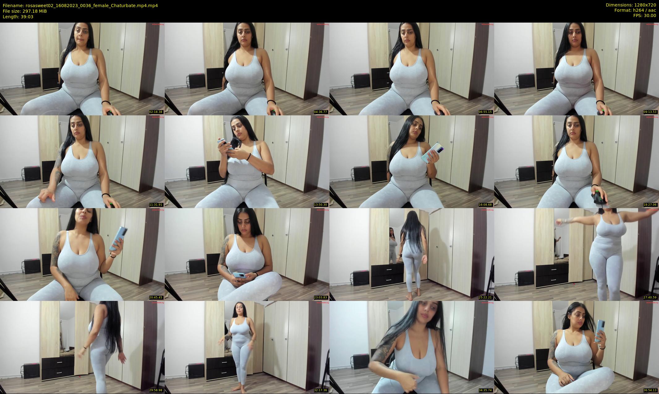 rosasweet02 — 40 minute Chaturbate female cam show recording, 720p, Aug 16, 2023