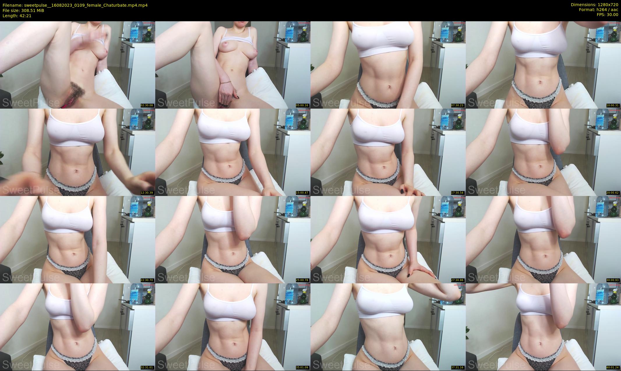 sweetpulse_ — 43 minute Chaturbate female cam show recording, 720p, Aug 16, 2023