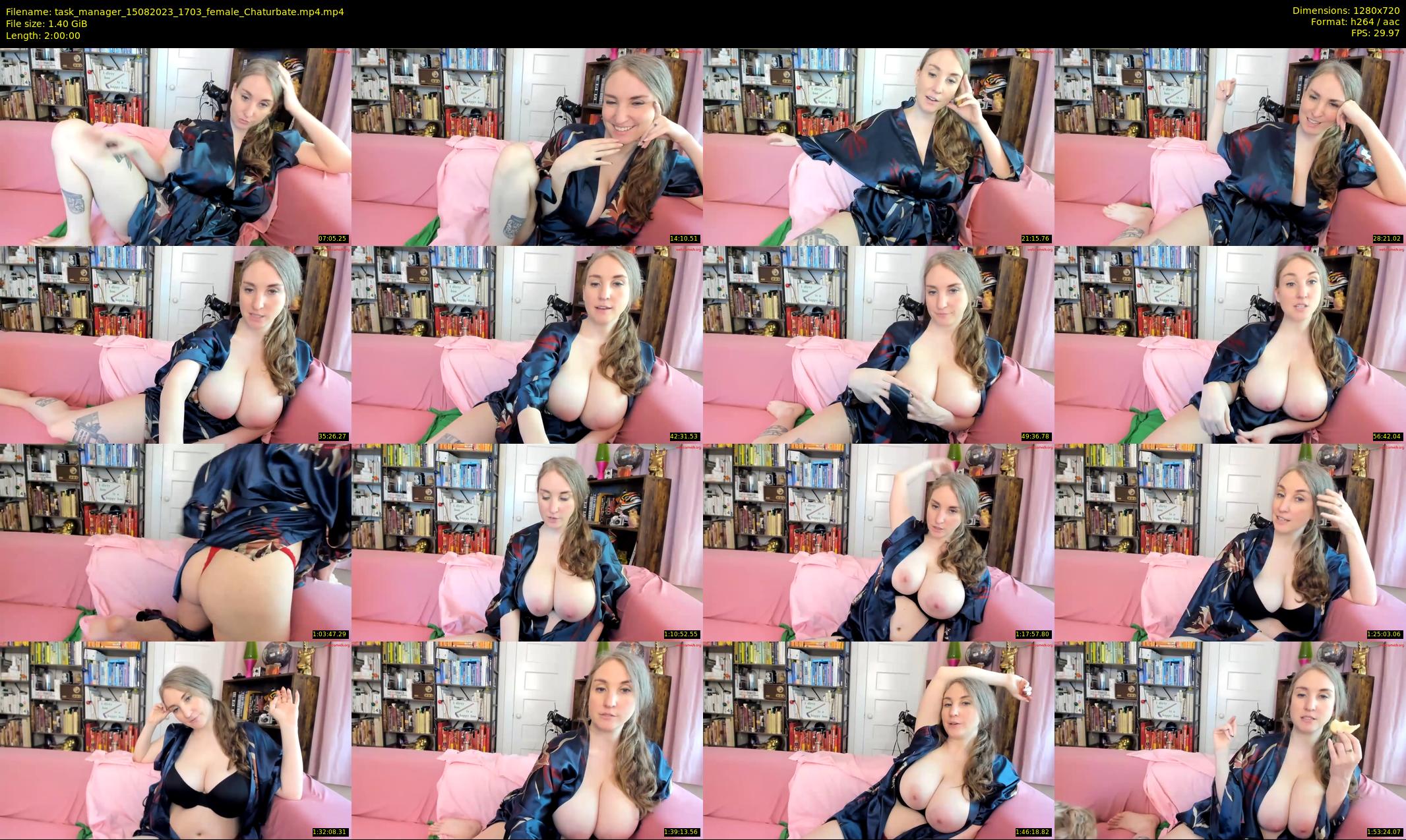 task_manager — 120 minute Chaturbate couple cam show recording, 720p, Aug 15, 2023