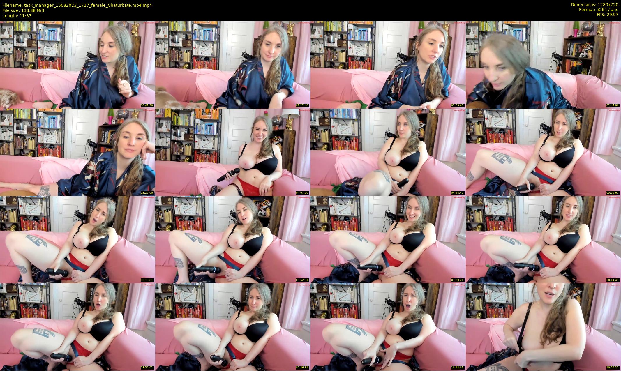 task_manager — 12 minute Chaturbate couple cam show recording, 720p, Aug 15, 2023