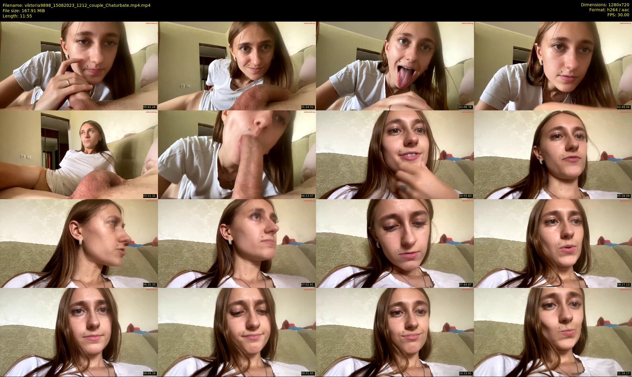 viktoria9898 — 12 minute Chaturbate couple cam show recording, 720p, Aug 15, 2023