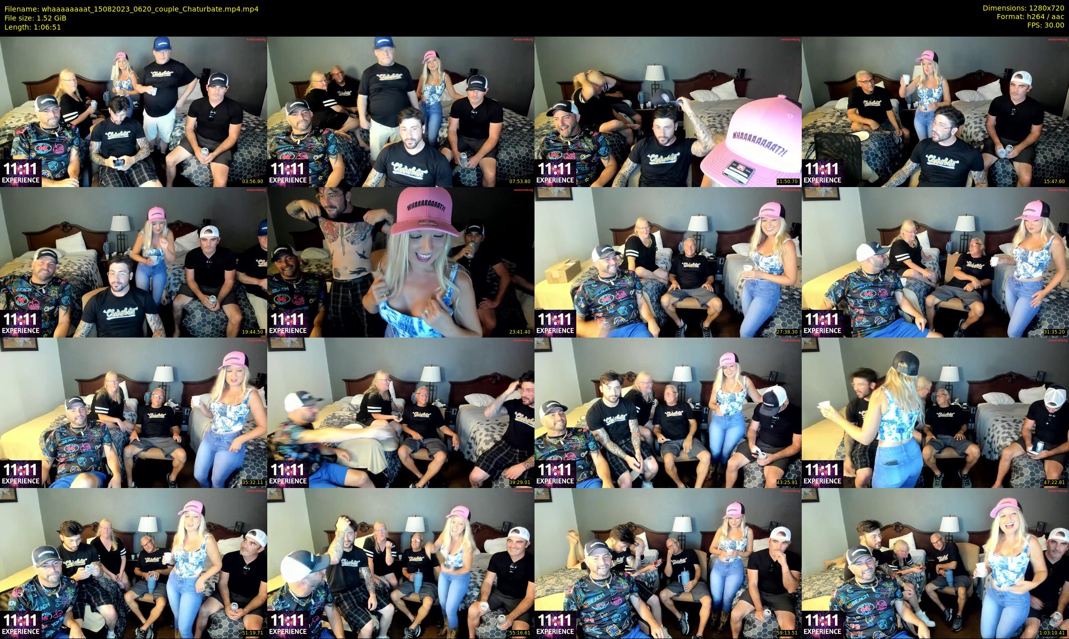 whaaaaaaaat — 67 minute Chaturbate couple cam show recording, 720p, Aug 15, 2023
