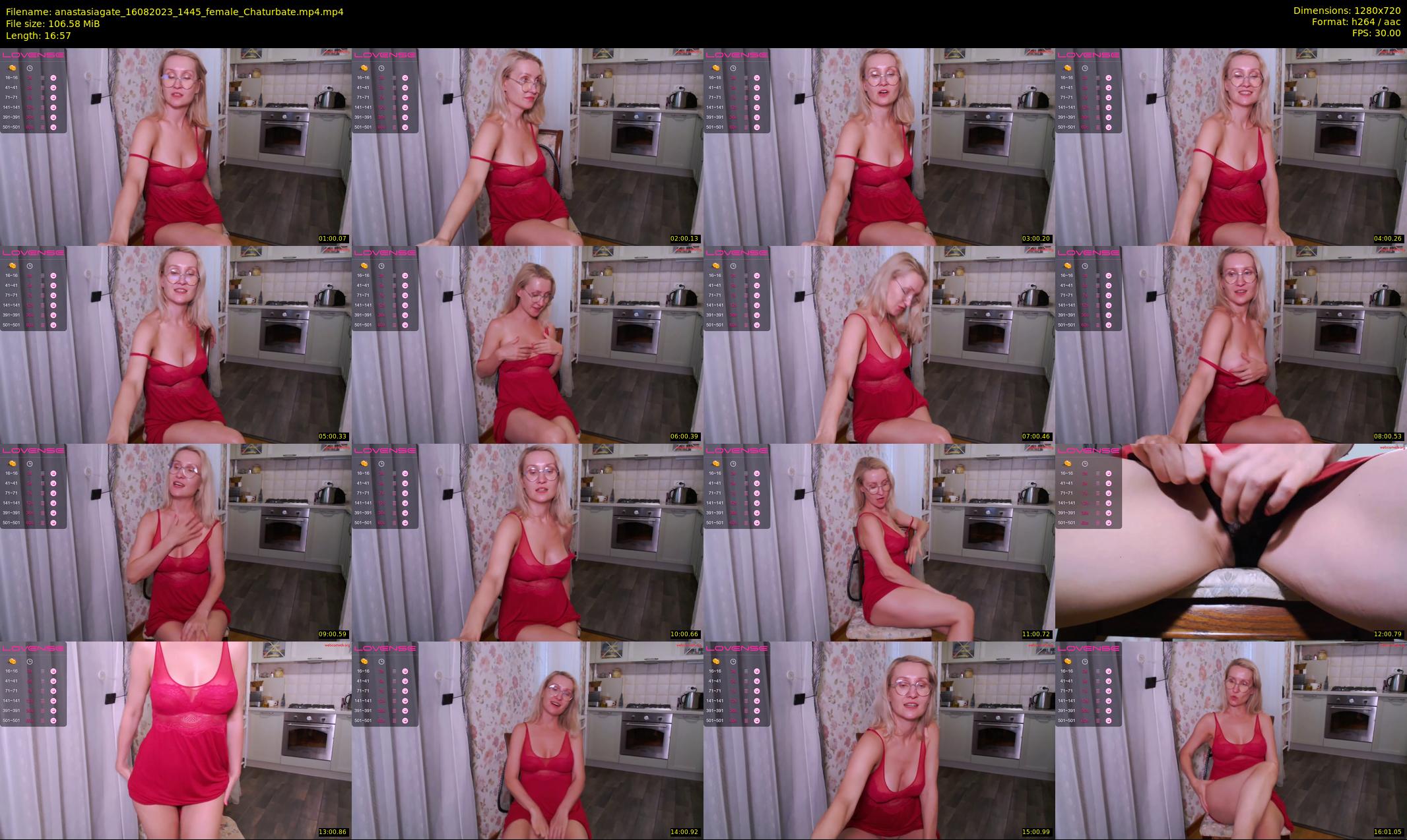 anastasiagate — 17 minute Chaturbate female cam show recording, 720p, Aug 16, 2023