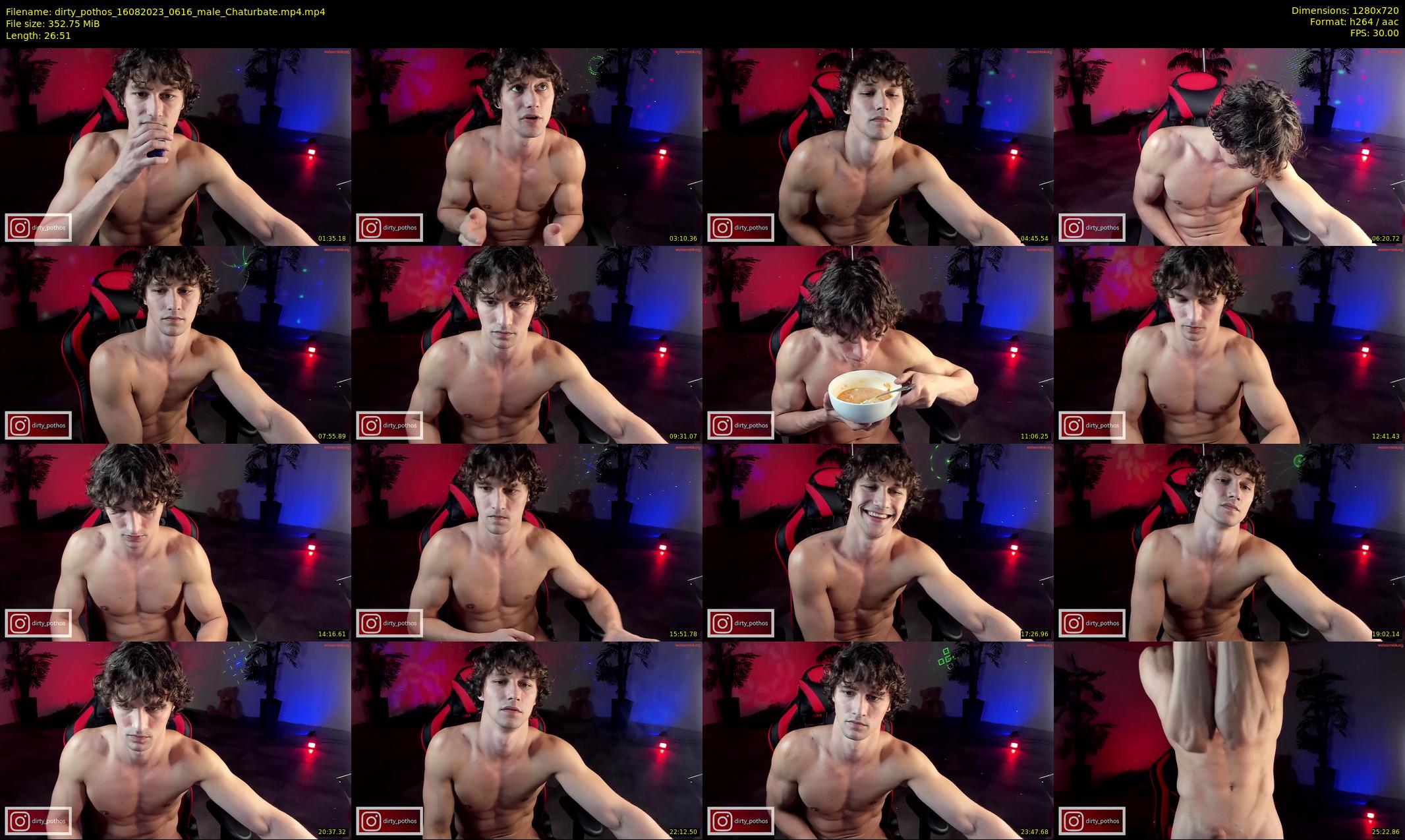 dirty_pothos — 27 minute Chaturbate male cam show recording, 720p, Aug 16, 2023