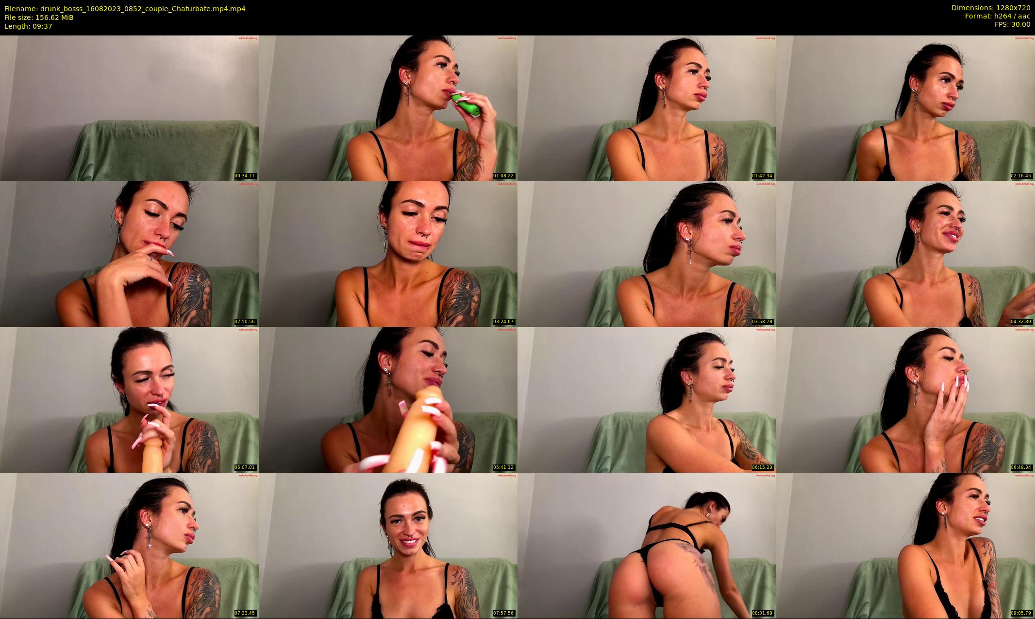 drunk_bosss — 10 minute Chaturbate couple cam show recording, 720p, Aug 16, 2023