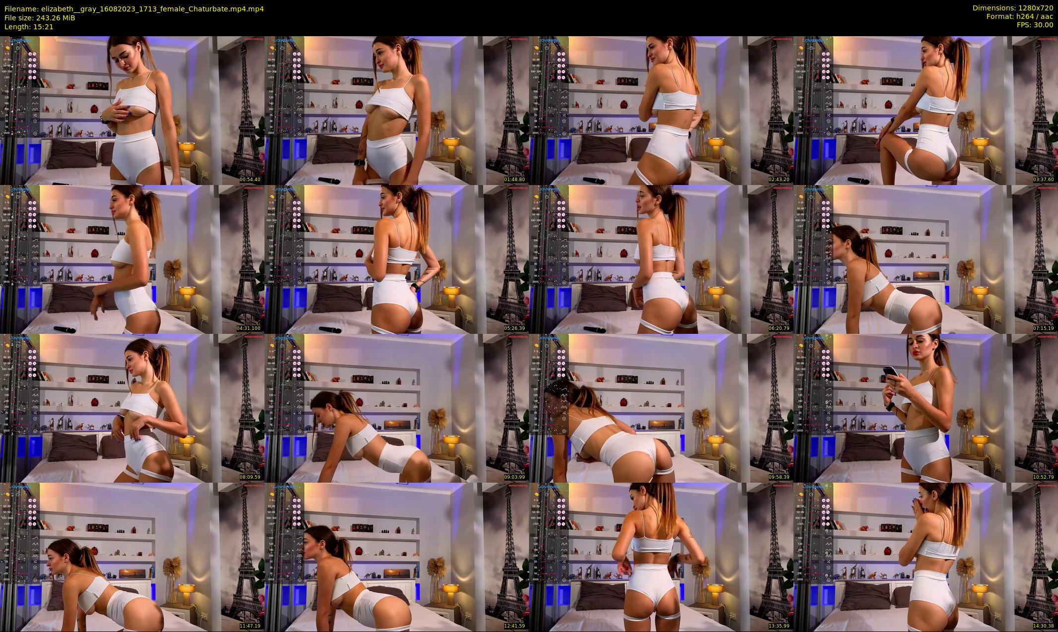 elizabeth__gray — 16 minute Chaturbate female cam show recording, 720p, Aug 16, 2023