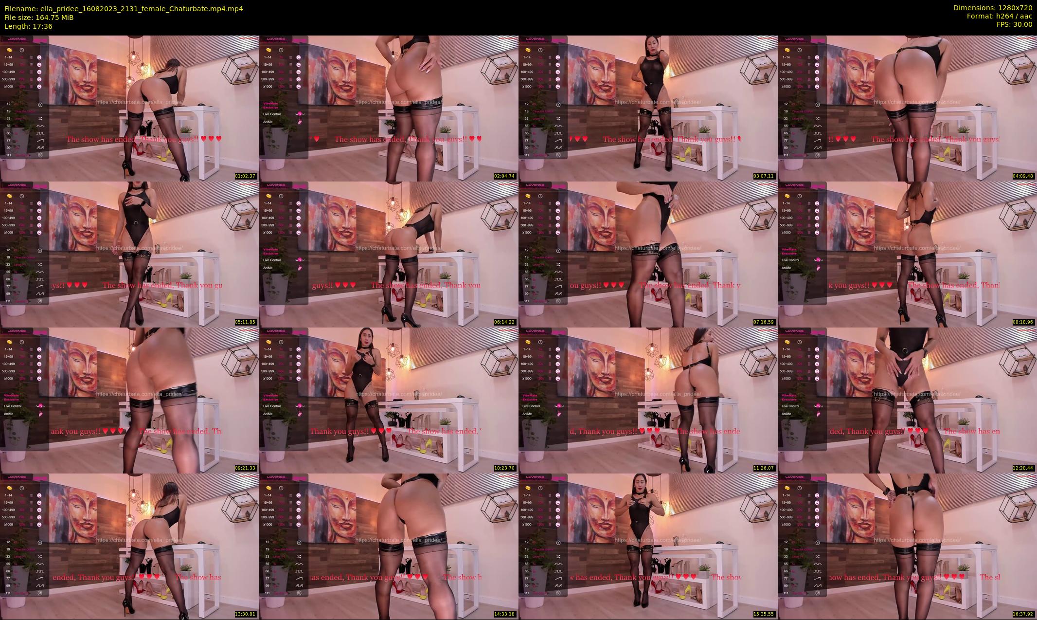 ella_pridee — 18 minute Chaturbate female cam show recording, 720p, Aug 16, 2023