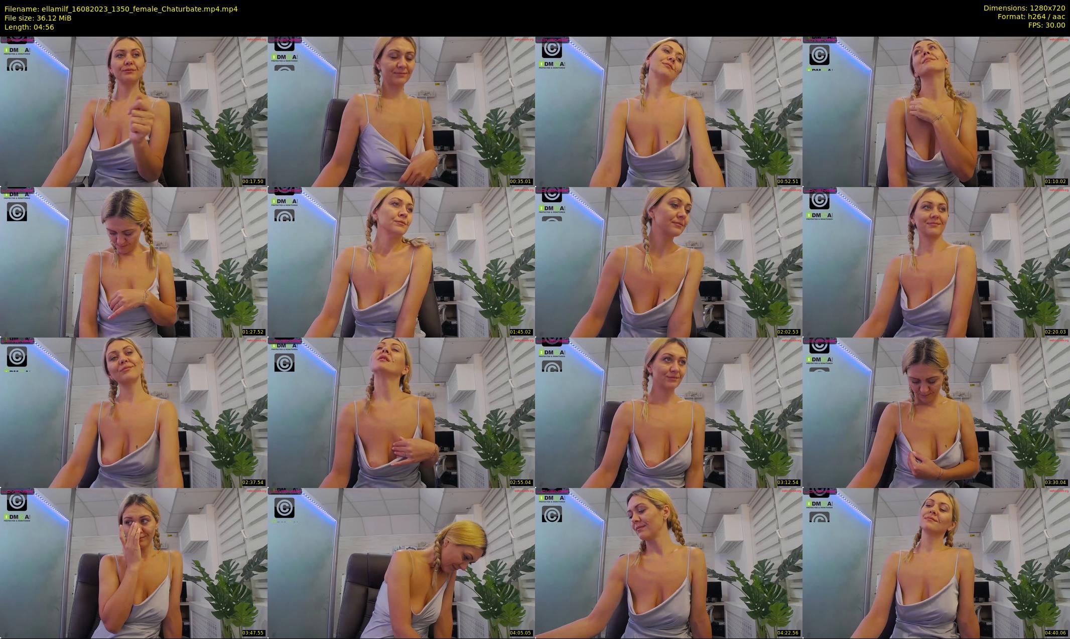 ellamilf — 5 minute Chaturbate female cam show recording, 720p, Aug 16, 2023