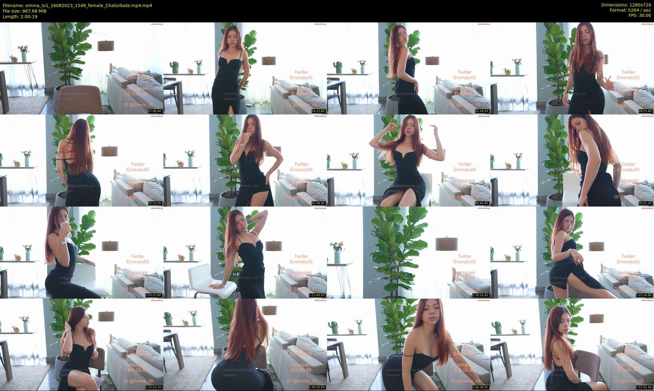 emma_lu1 — 121 minute Chaturbate female cam show recording, 720p, Aug 16, 2023