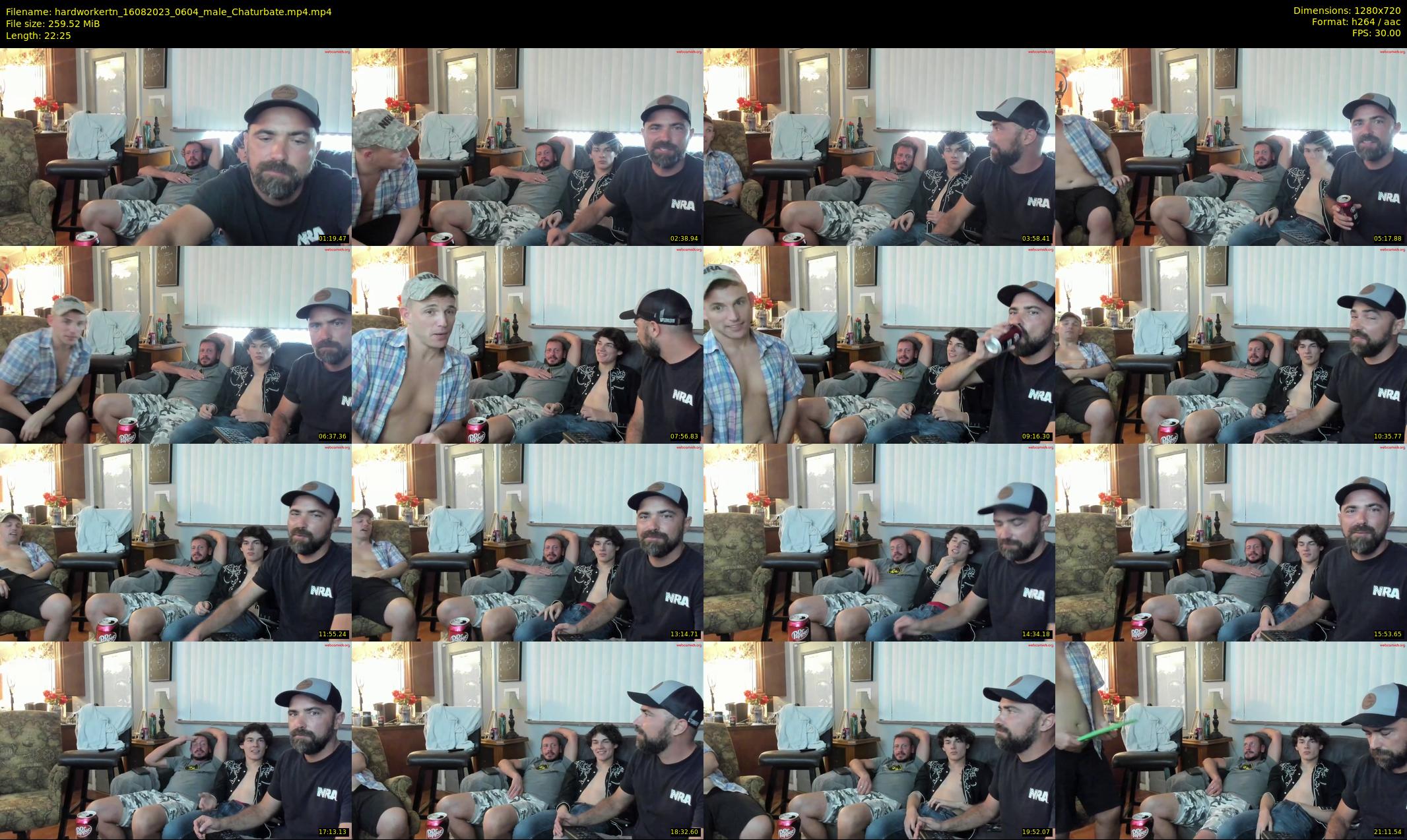 hardworkertn — 23 minute Chaturbate male cam show recording, 720p, Aug 16, 2023